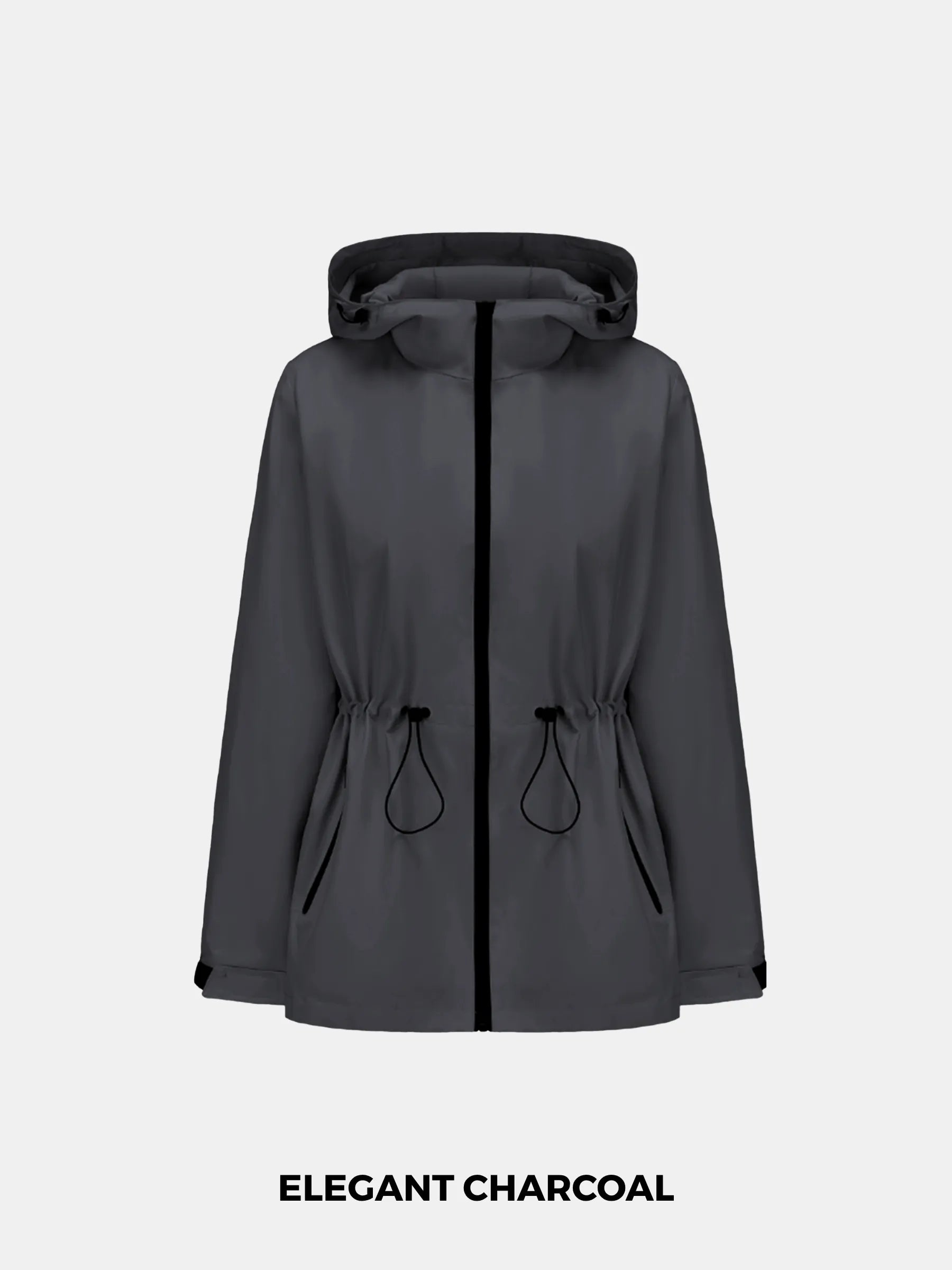 STM-TEX™ Classic Cinched Waist Full Zip Raincoat - PUFFIT