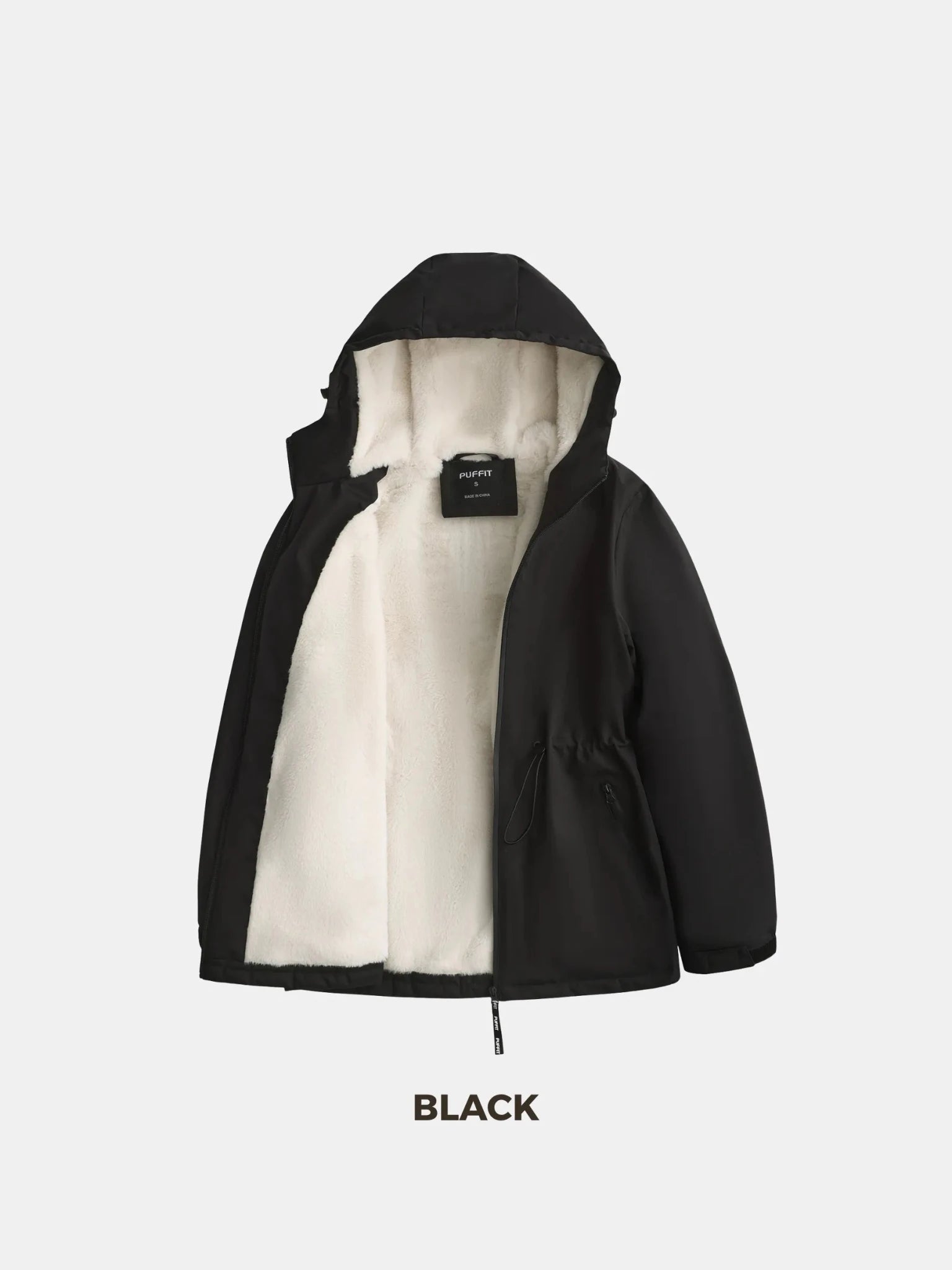 STM-TEX™ Classic Cinched Waist Full Zip Raincoat - PUFFIT