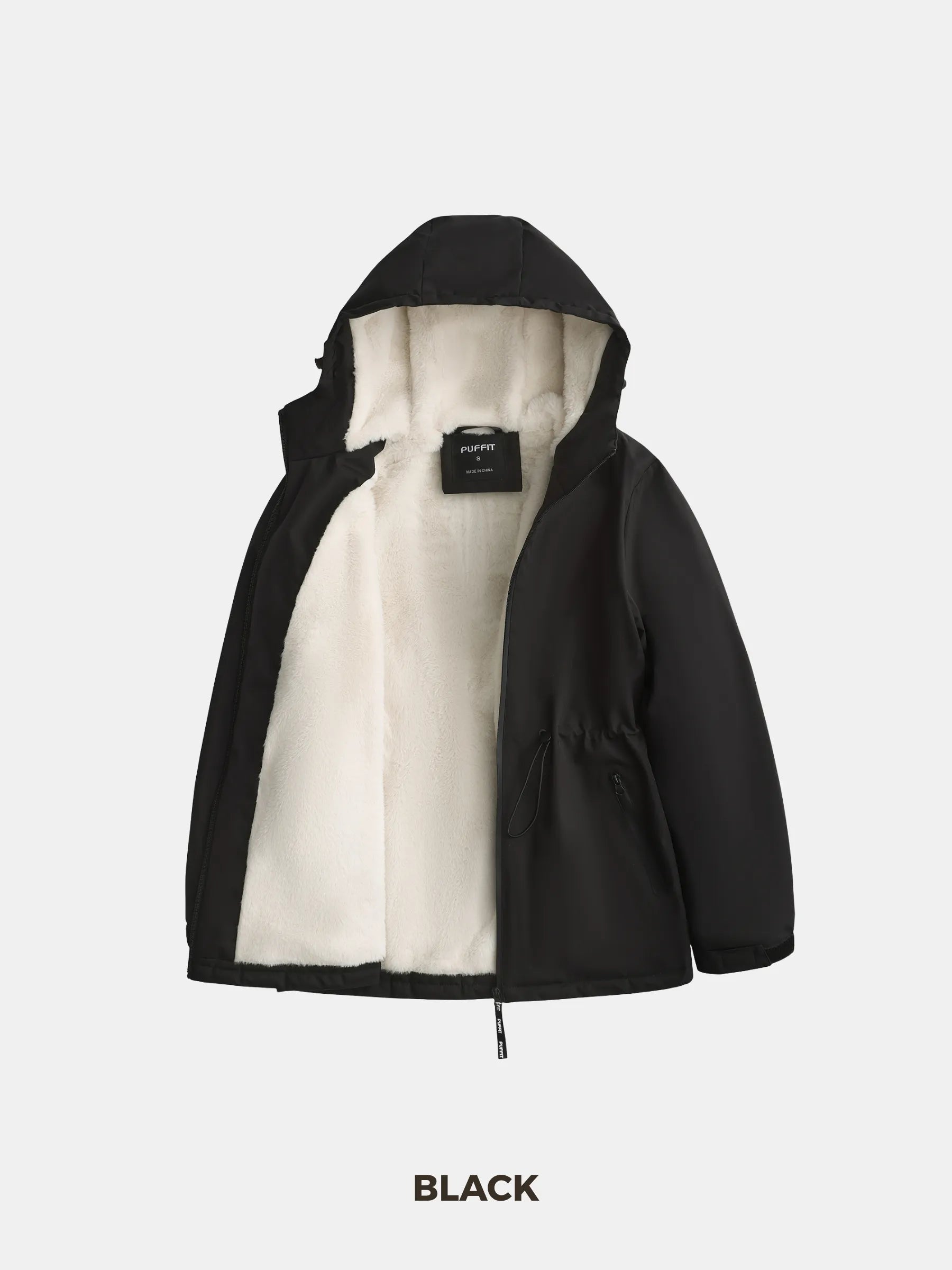 STM-TEX™ Classic Cinched Waist Full Zip Raincoat - PUFFIT