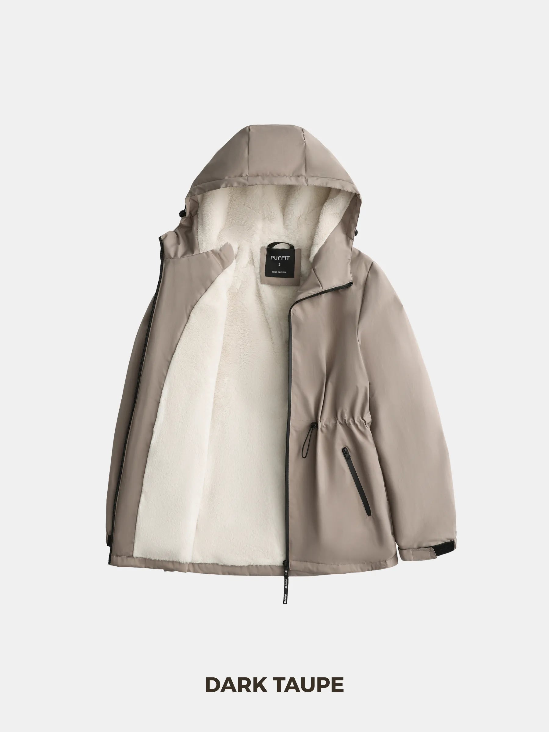 STM-TEX™ Classic Cinched Waist Full Zip Raincoat - PUFFIT