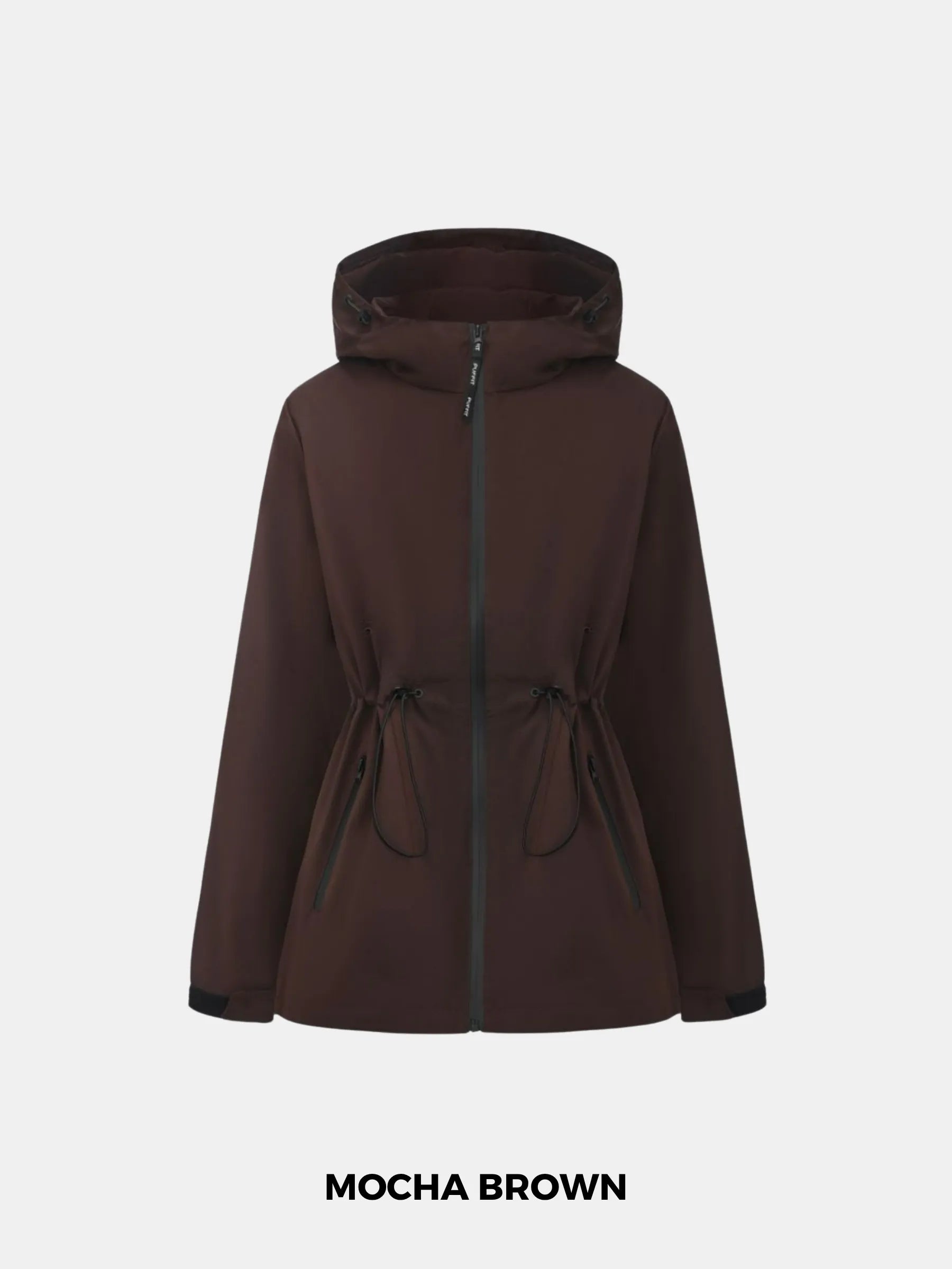 STM-TEX™ Classic Cinched Waist Full Zip Raincoat - PUFFIT