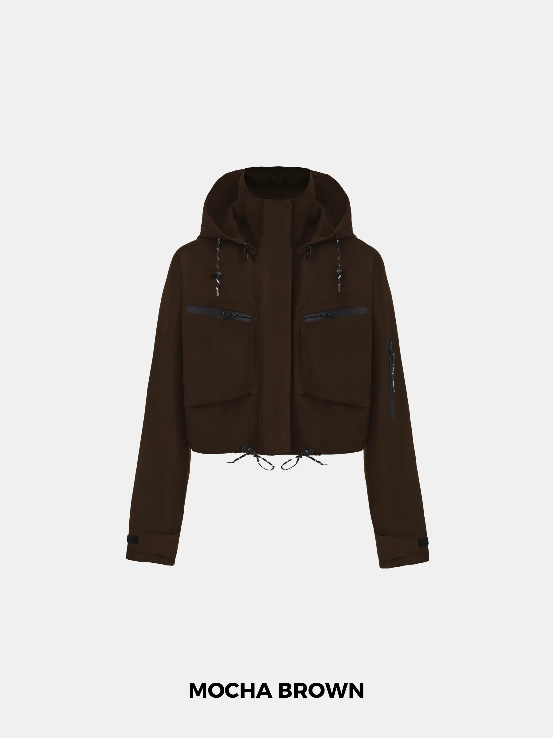 STM-TEX™ Cropped Detached Hooded Rain Jacket - PUFFIT
