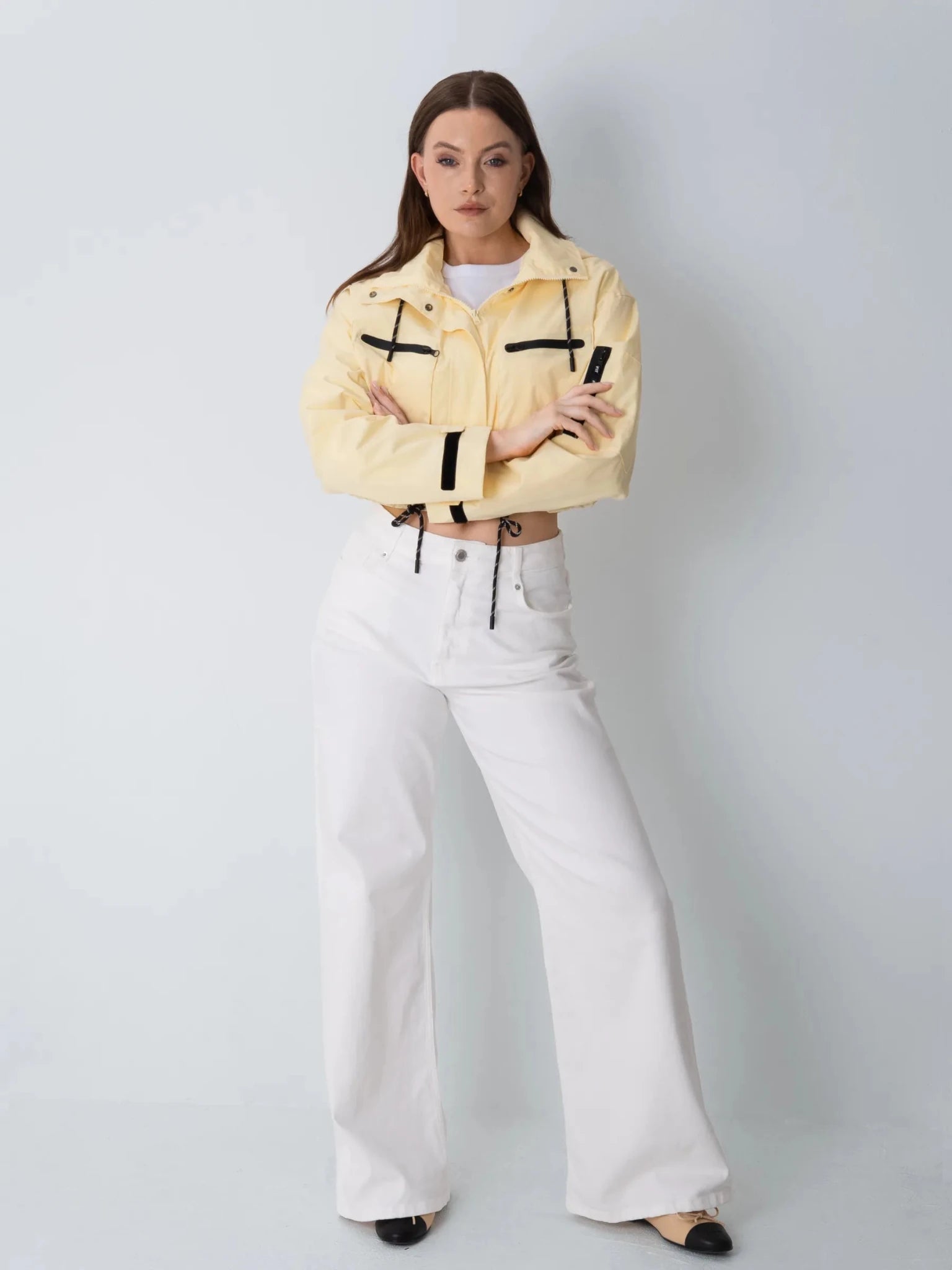 STM-TEX™ Cropped Detached Hooded Rain Jacket - Stay Puffit - PUFFIT