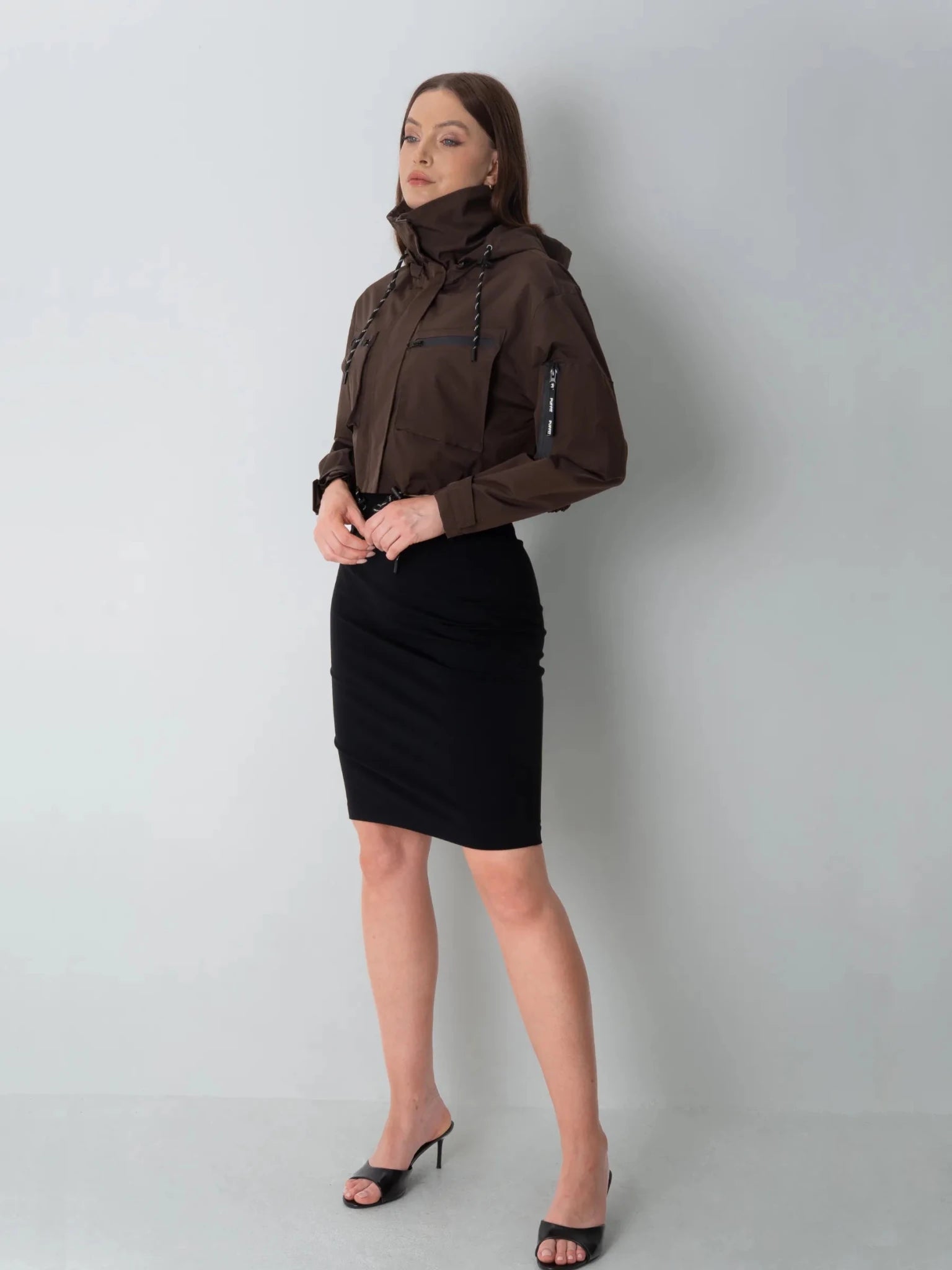 STM-TEX™ Cropped Detached Hooded Rain Jacket - Stay Puffit - PUFFIT