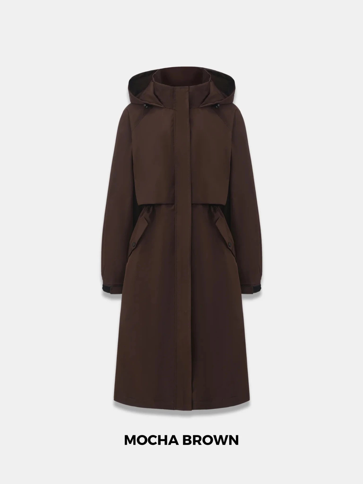 STM-TEX™ Elegant Long Breathable Raincoat - PUFFIT