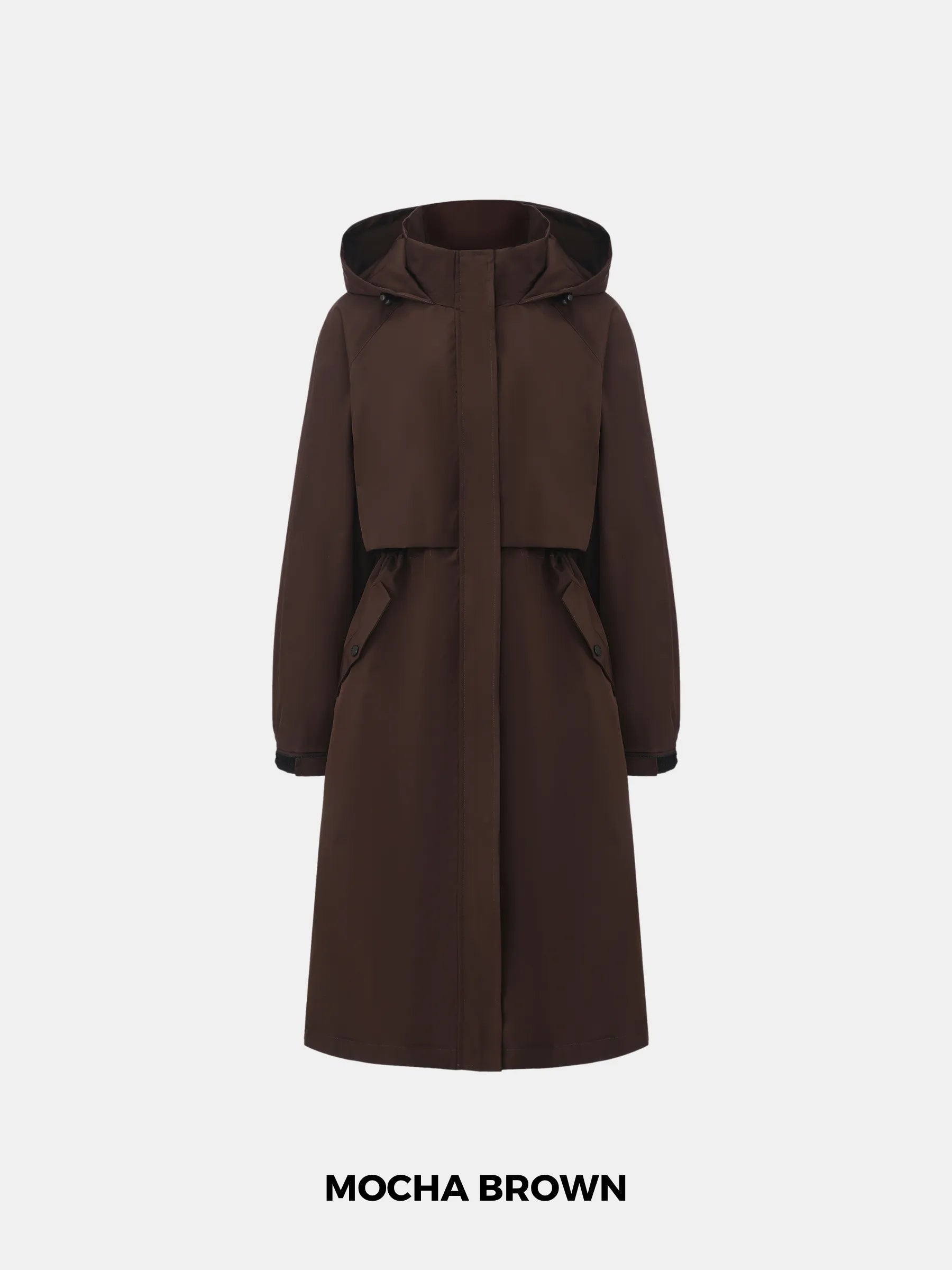 STM-TEX™ Elegant Long Breathable Raincoat - PUFFIT