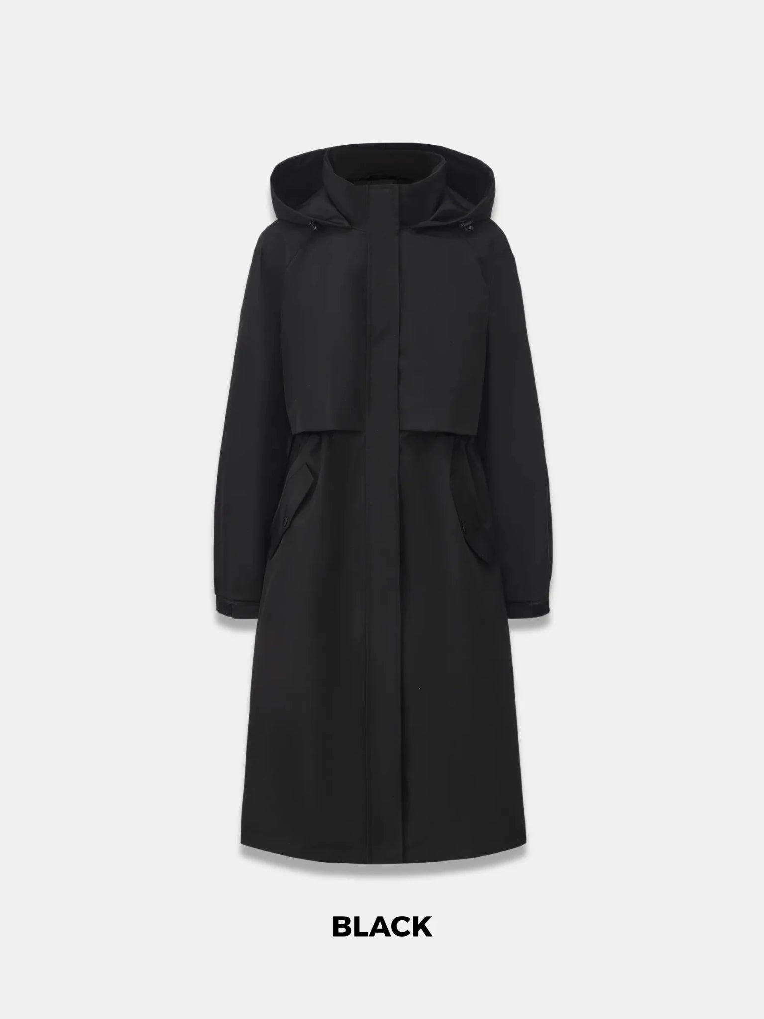 STM-TEX™ Elegant Long Breathable Raincoat - PUFFIT