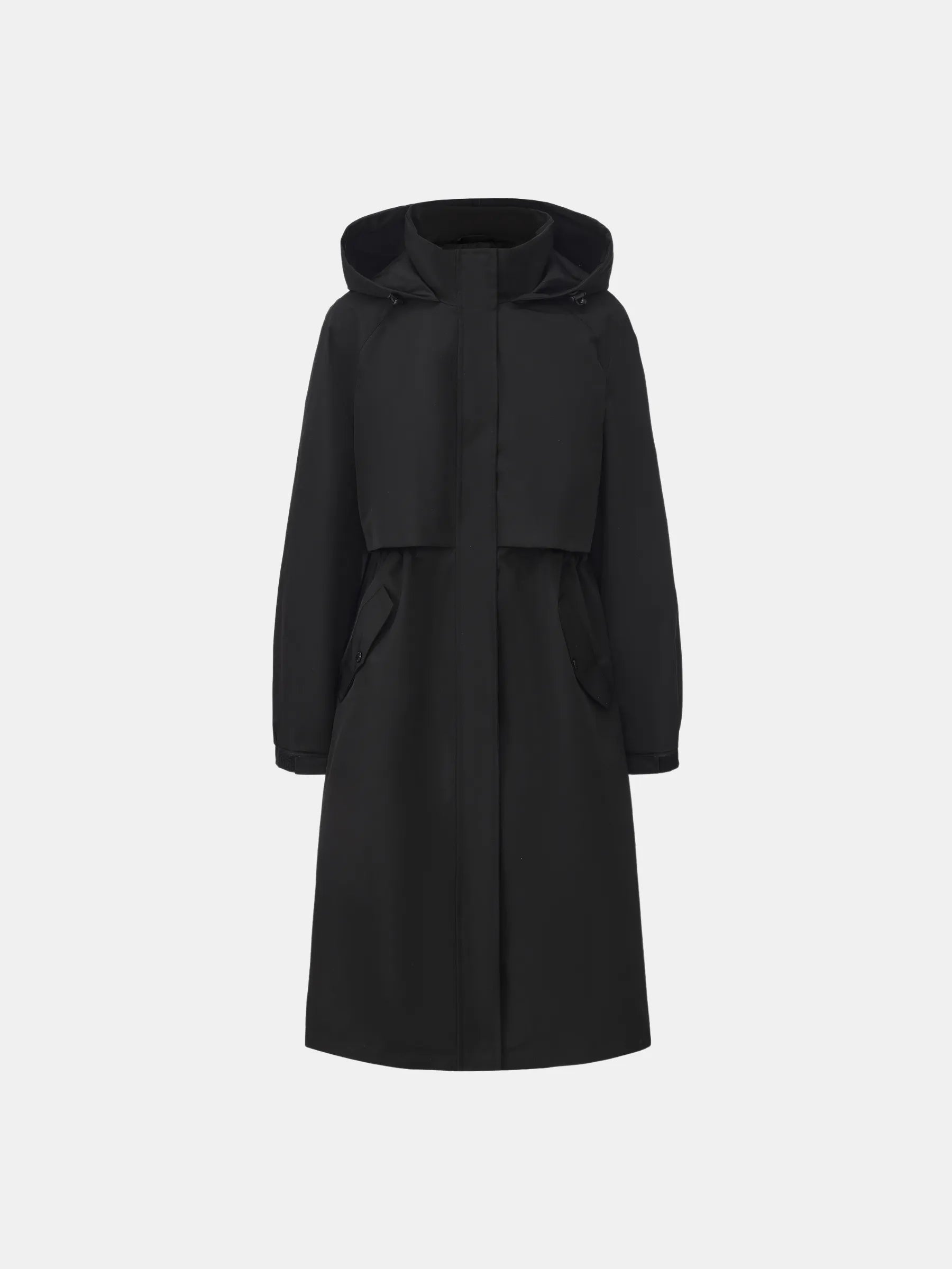 STM-TEX™ Elegant Long Breathable Raincoat - PUFFIT