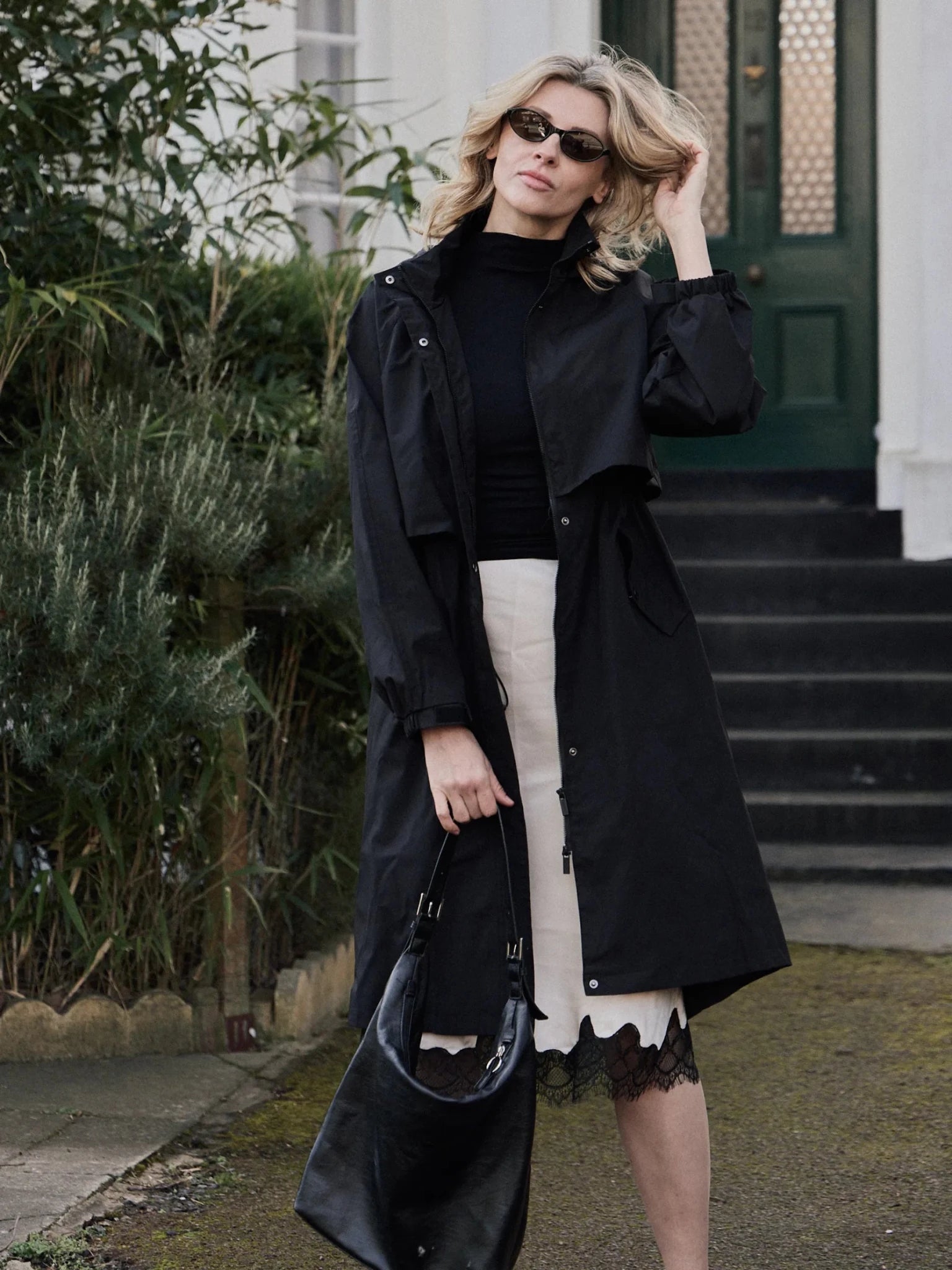 STM-TEX™ Elegant Long Breathable Raincoat - PUFFIT