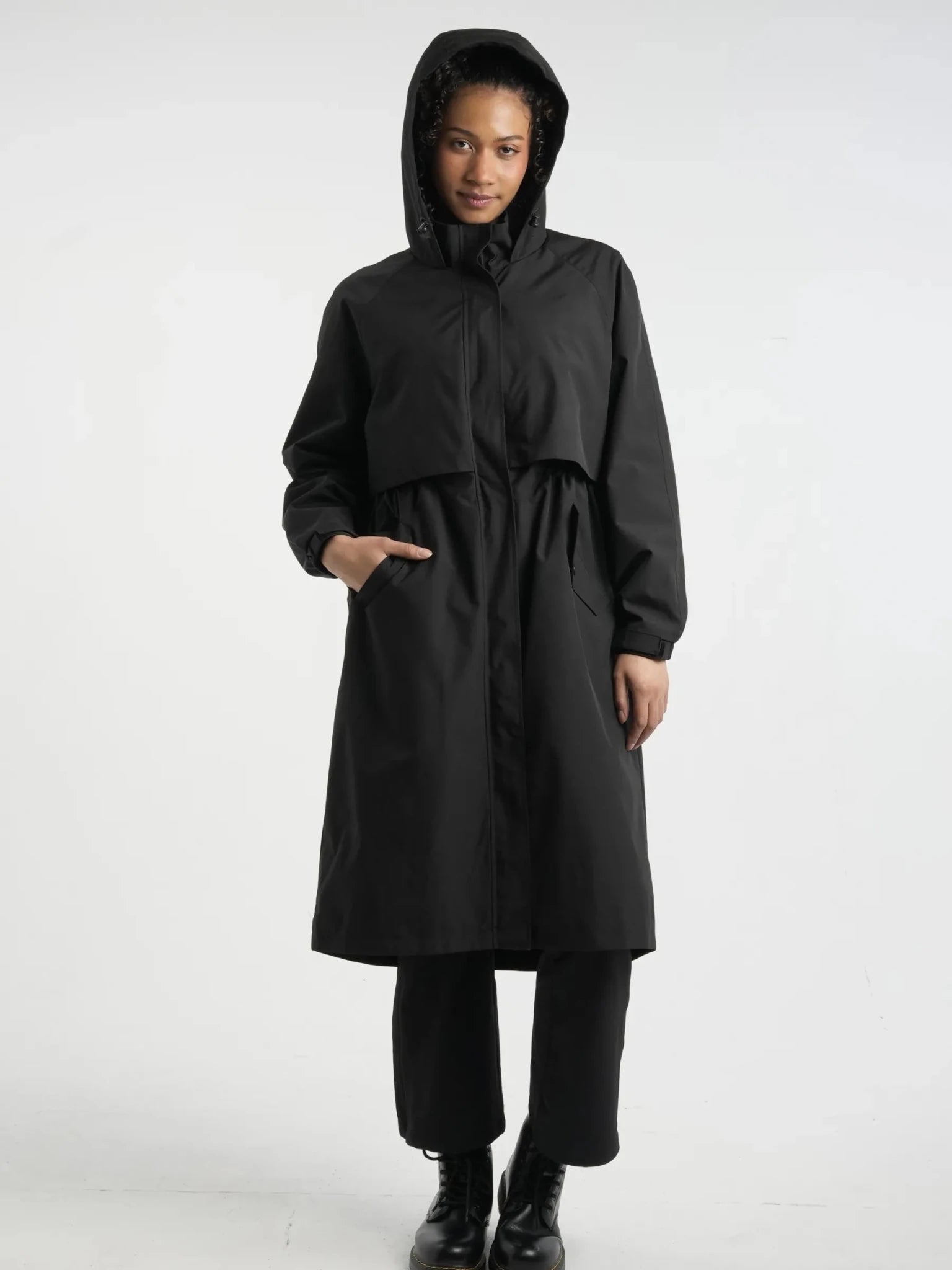 STM-TEX™ Elegant Long Breathable Raincoat - PUFFIT