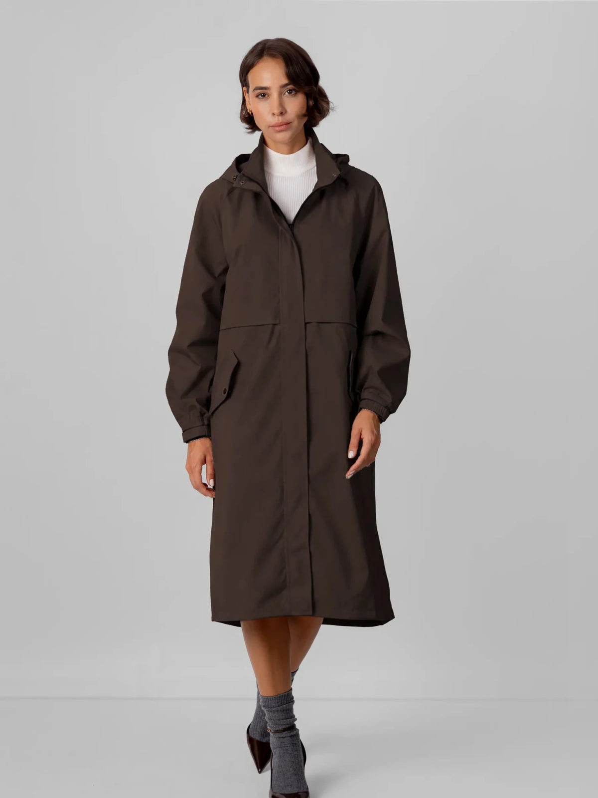 STM-TEX™ Elevated Long Breathable Raincoat - PUFFITPK13