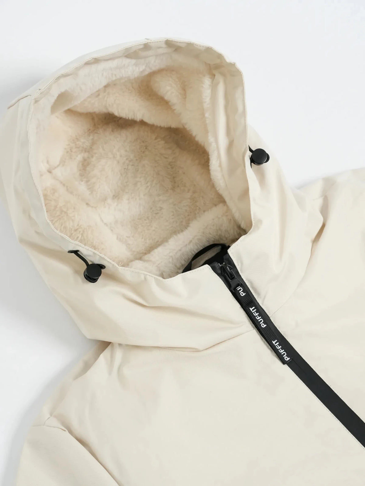 STM-TEX™ Faux Fur Lined Full Zip Rain Coat - PUFFIT