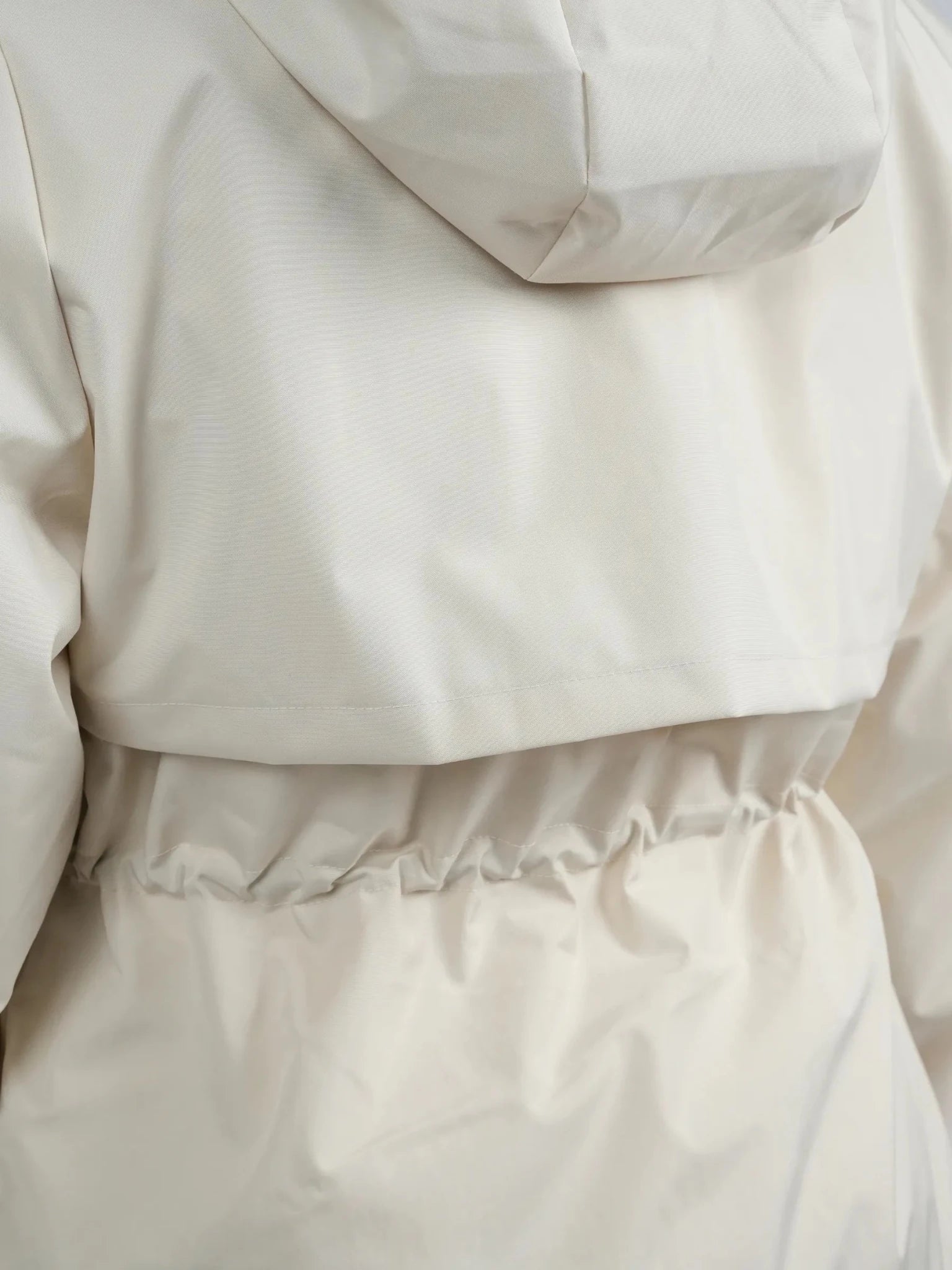 STM-TEX™ Faux Fur Lined Full Zip Rain Coat - PUFFIT