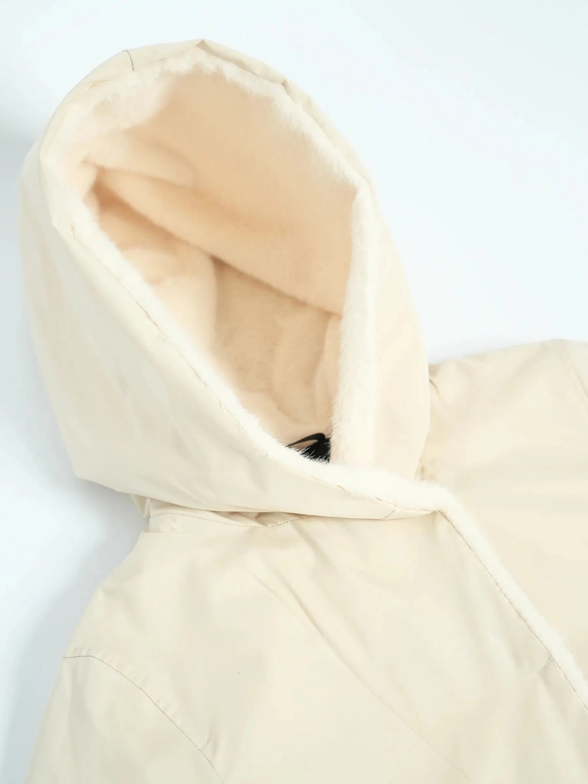 STM-TEX™ Faux Fur Lined Mid Length Rain Coat - PUFFIT
