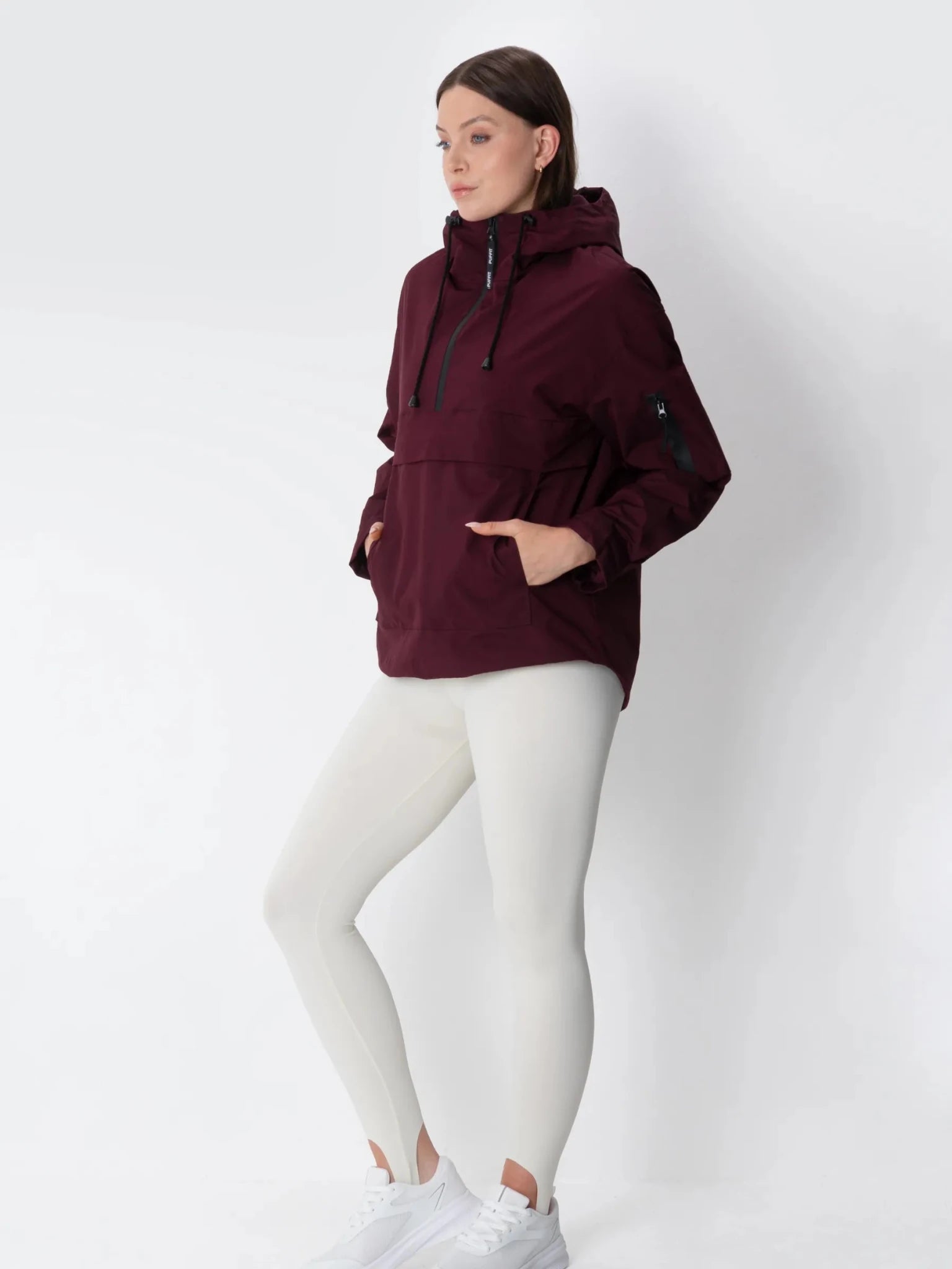 STM-TEX™ Fleece Lined Relaxed Fit Rain Hoodie - PUFFIT