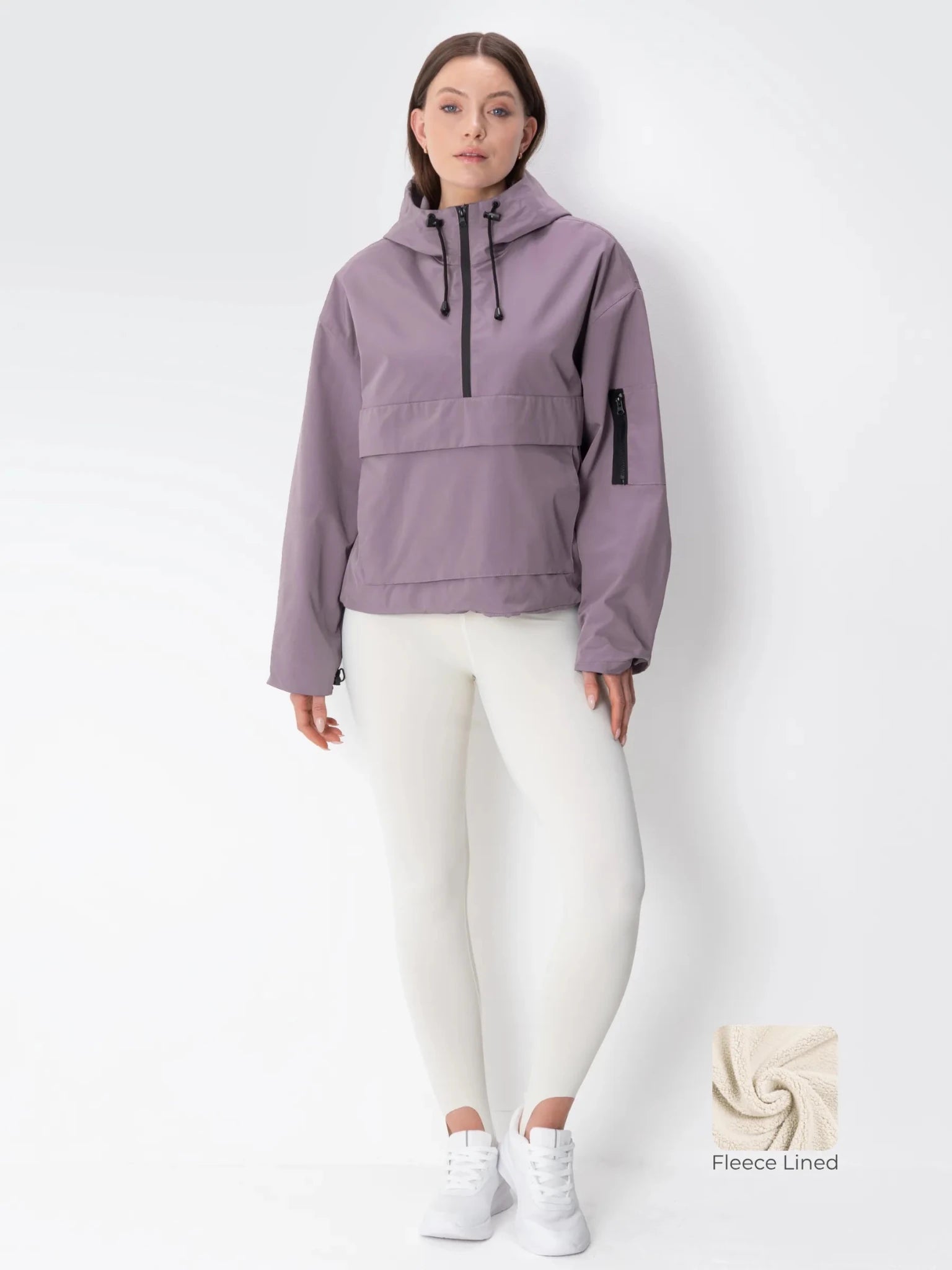 STM-TEX™ Fleece Lined Relaxed Fit Rain Hoodie - PUFFIT