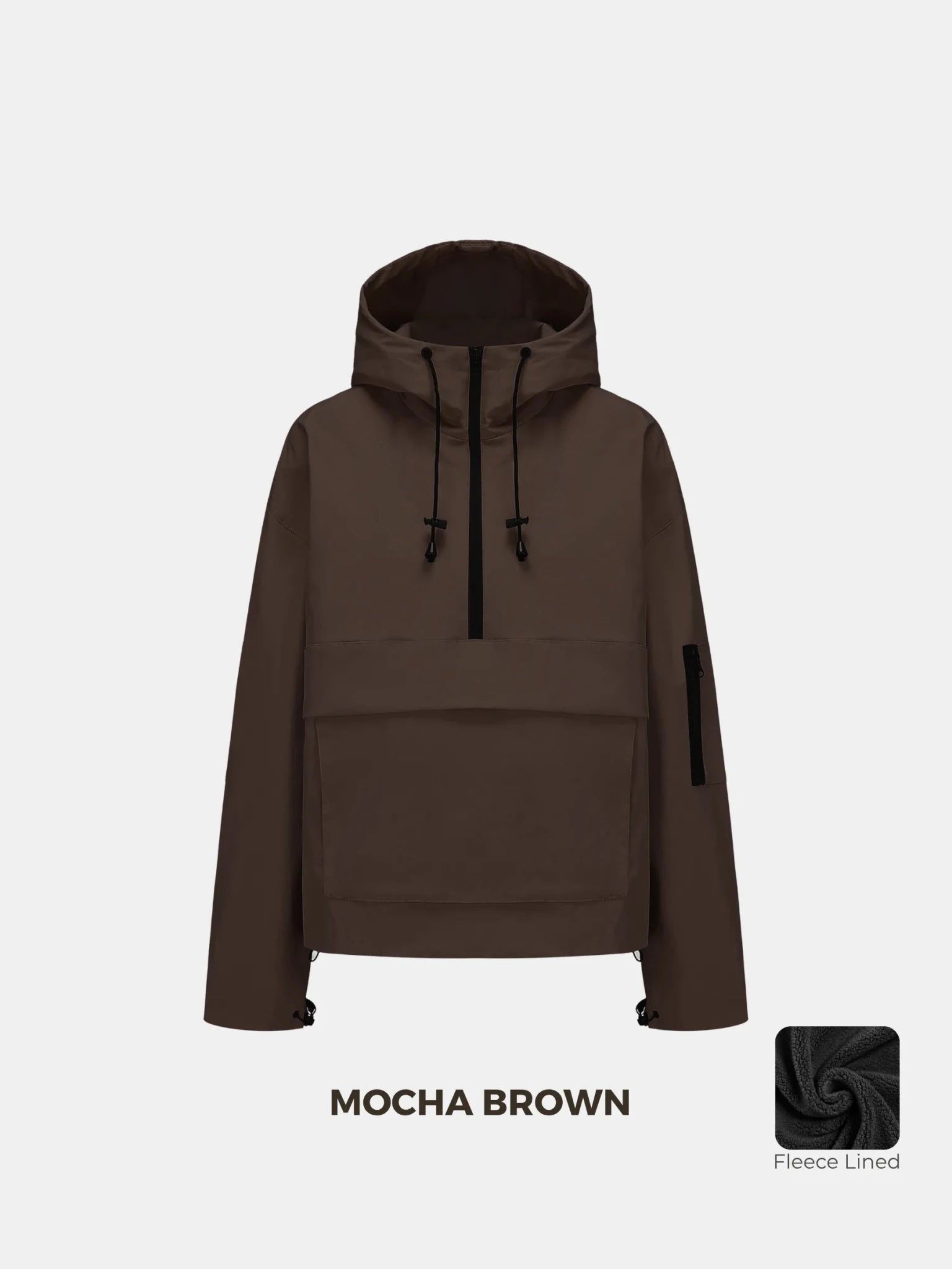 STM-TEX™ Fleece Lined Relaxed Fit Rain Hoodie - PUFFIT