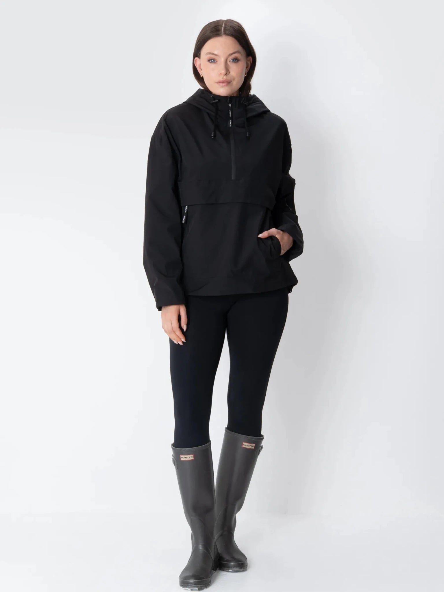 STM-TEX™ Fleece Lined Relaxed Fit Rain Hoodie - PUFFIT