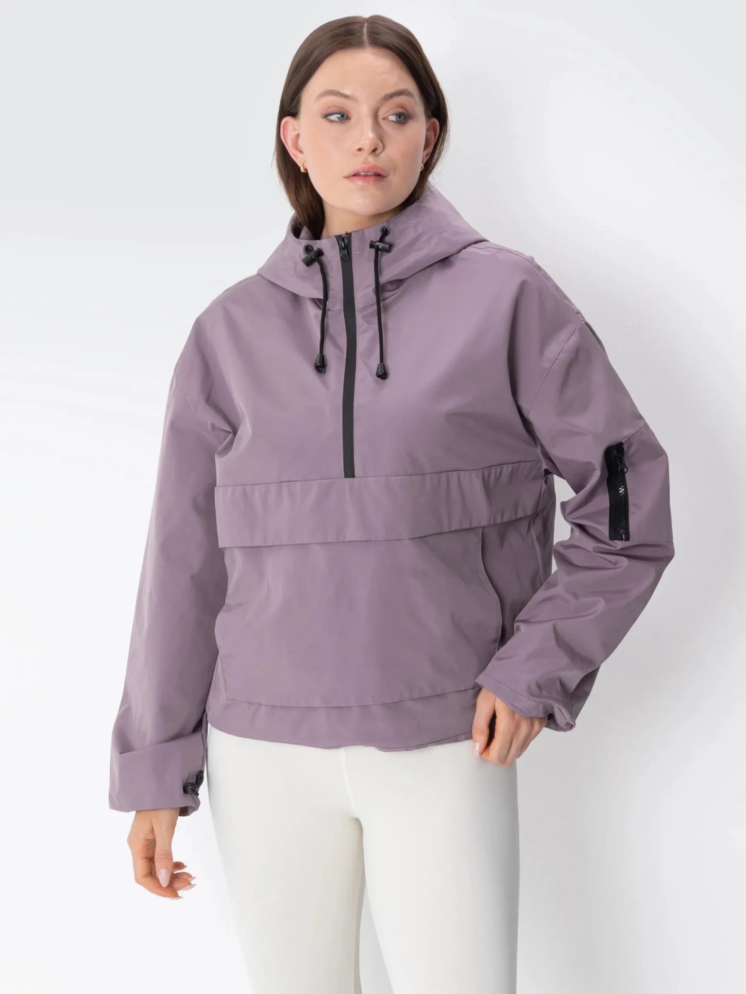 STM-TEX™ Fleece Lined Relaxed Fit Rain Hoodie - PUFFIT