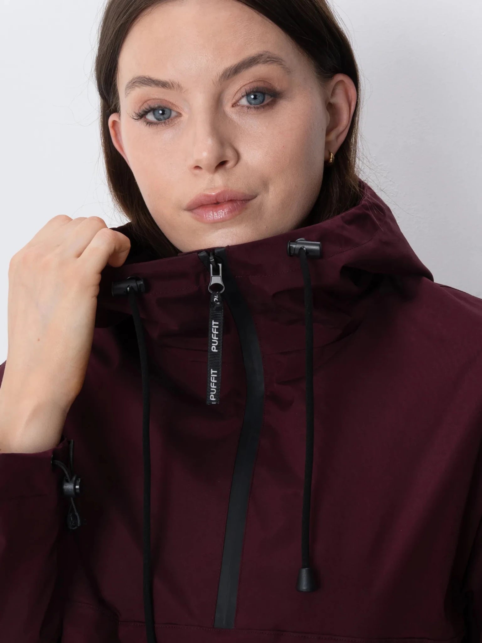 STM-TEX™ Fleece Lined Relaxed Fit Rain Hoodie - PUFFIT