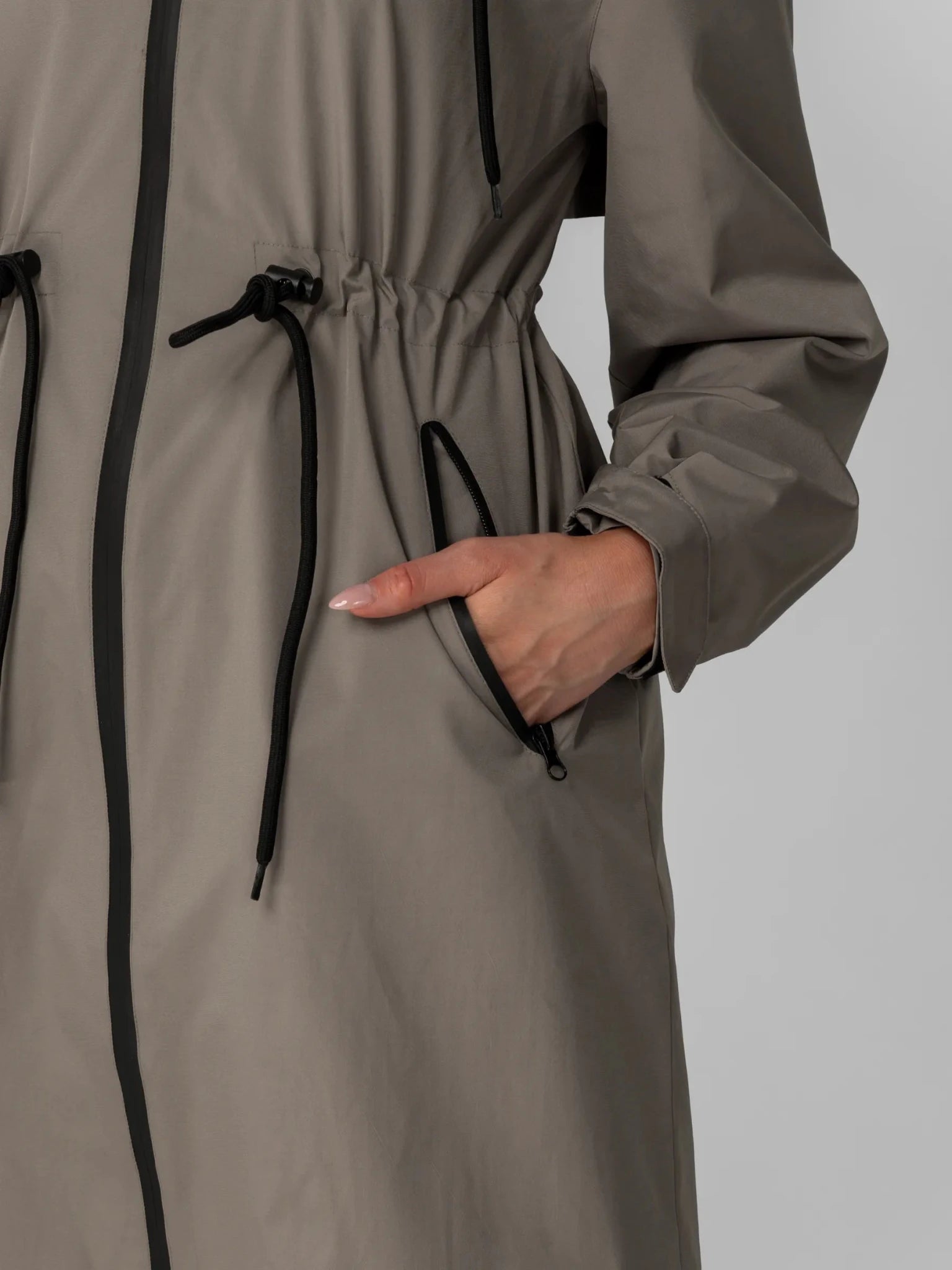 STM-TEX™ Full Length Brushed Lined Raincoat - PUFFITPK13