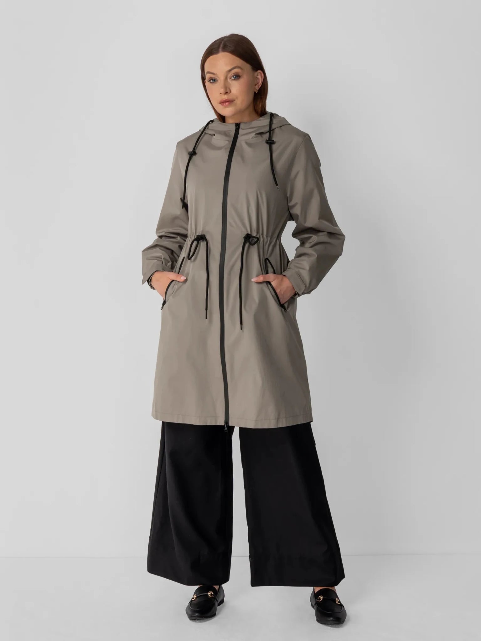 STM-TEX™ Full Length Brushed Lined Raincoat - PUFFITPK13