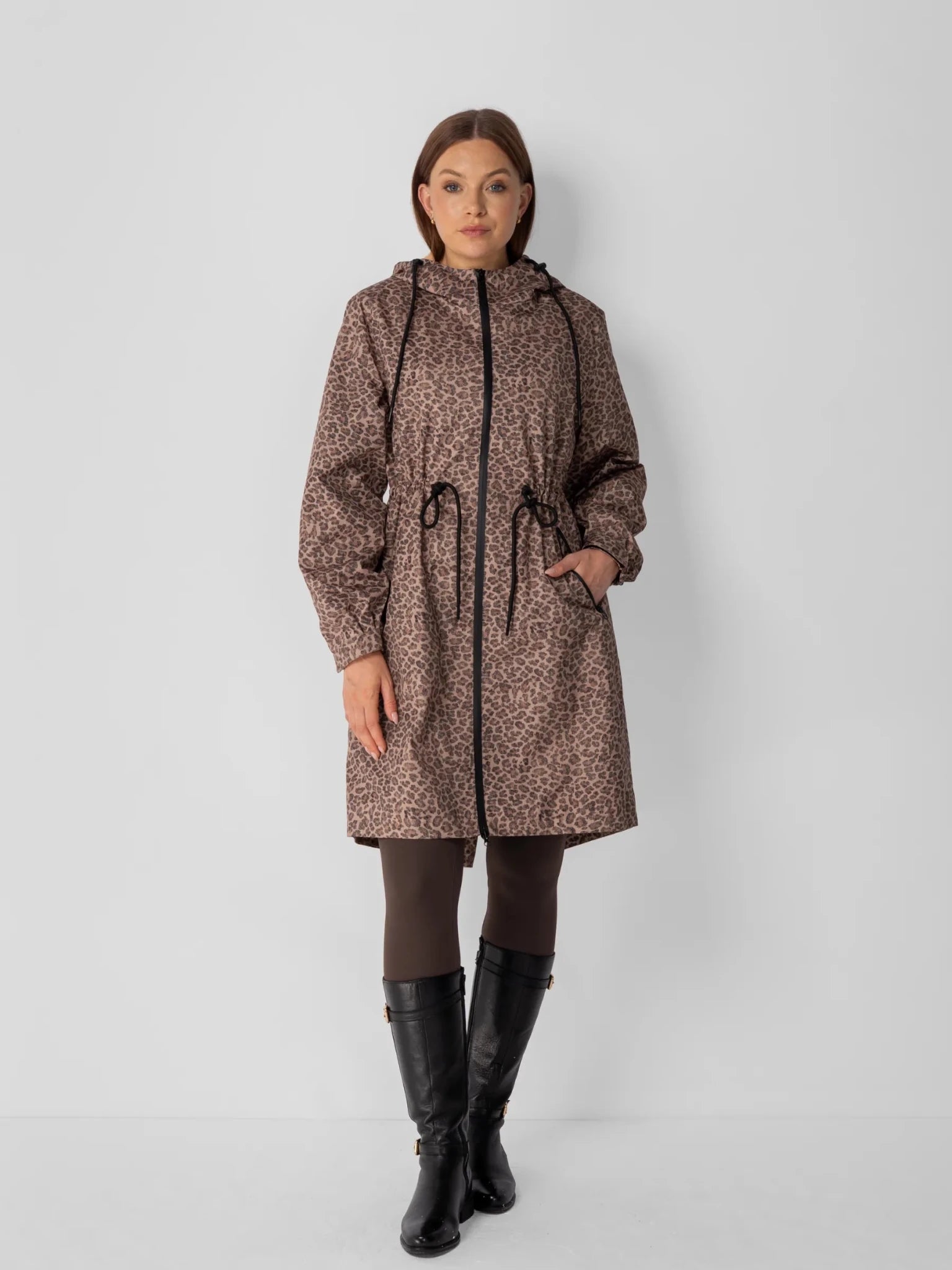STM-TEX™ Full Length Brushed Lined Raincoat - PUFFITPK13