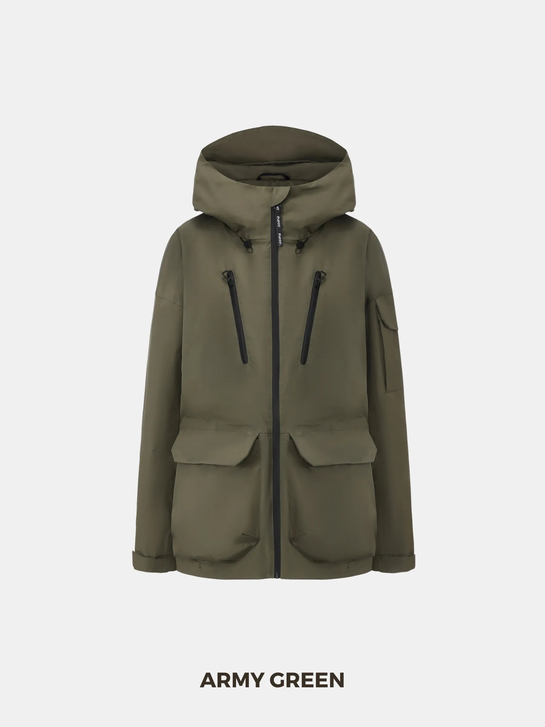 STM-TEX™ Men’s Multi-Pocket Rain Jacket - PUFFIT