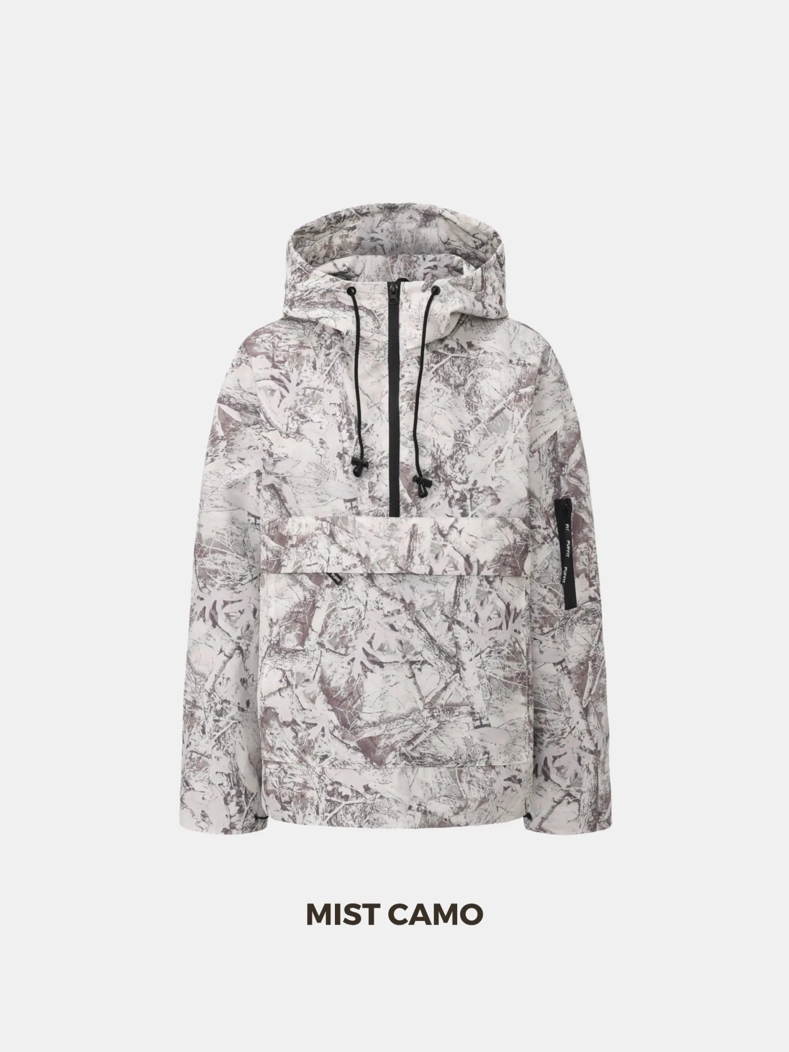 STM-TEX™ Mist Camo Relaxed Fit Rain Hoodie - PUFFIT