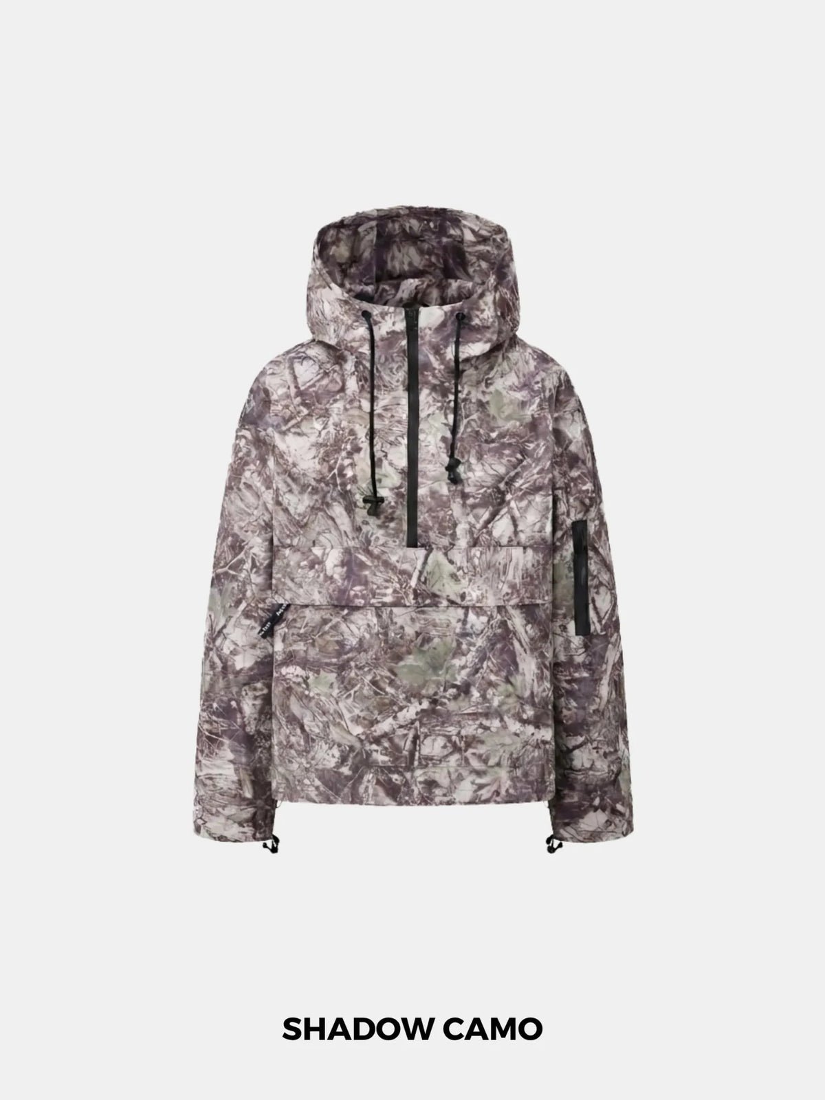 STM-TEX™ Shadow Camo Relaxed Fit Rain Hoodie - PUFFIT