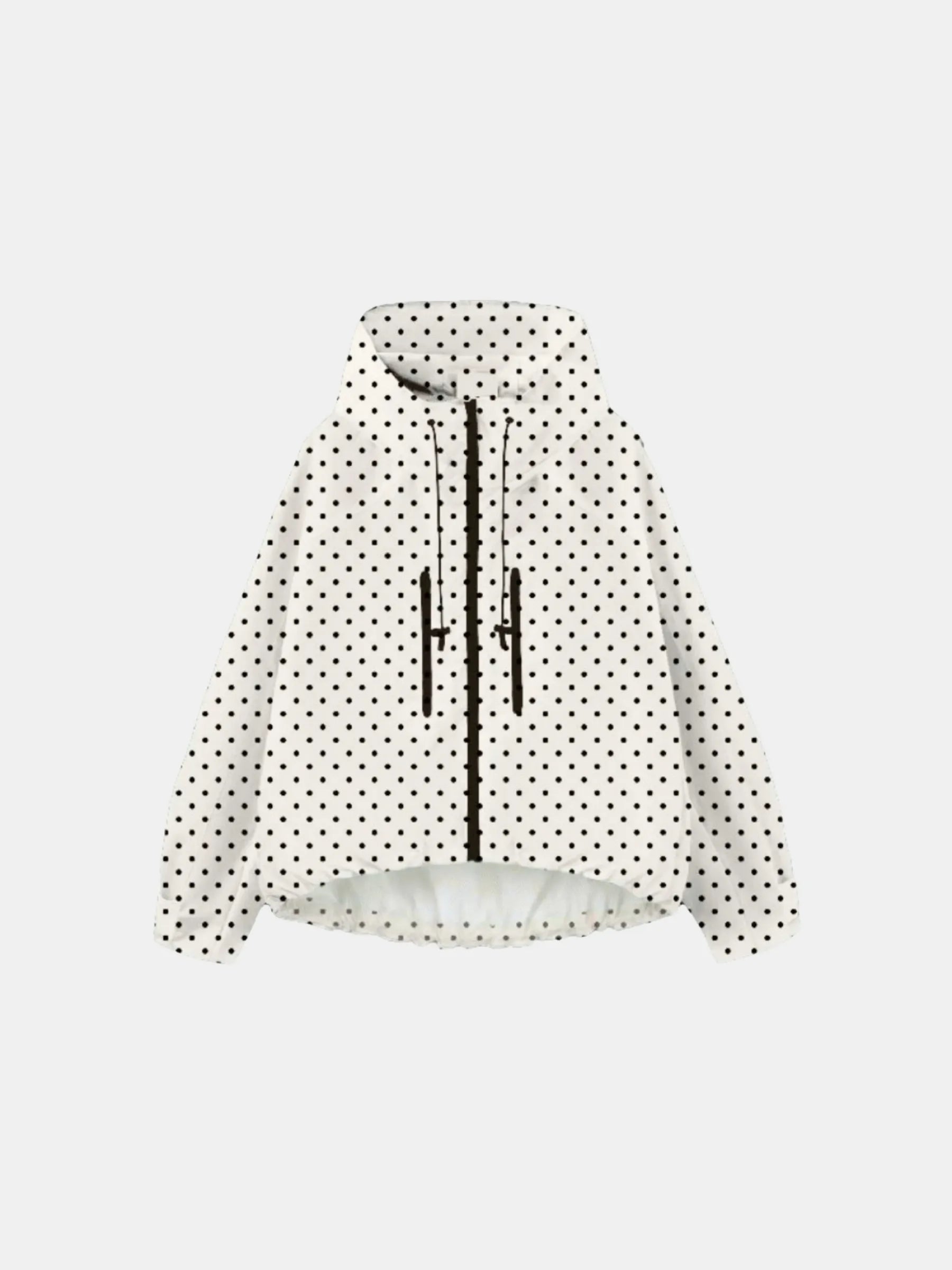 STM-TEX™ One Size Dot Short Oversized Rain Jacket - PUFFIT
