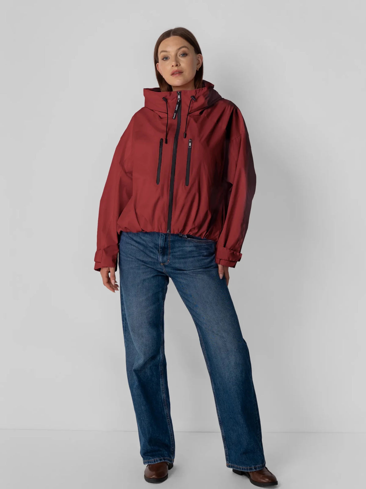 STM-TEX™ One Size Short Oversized Rain Jacket - PUFFITPK17