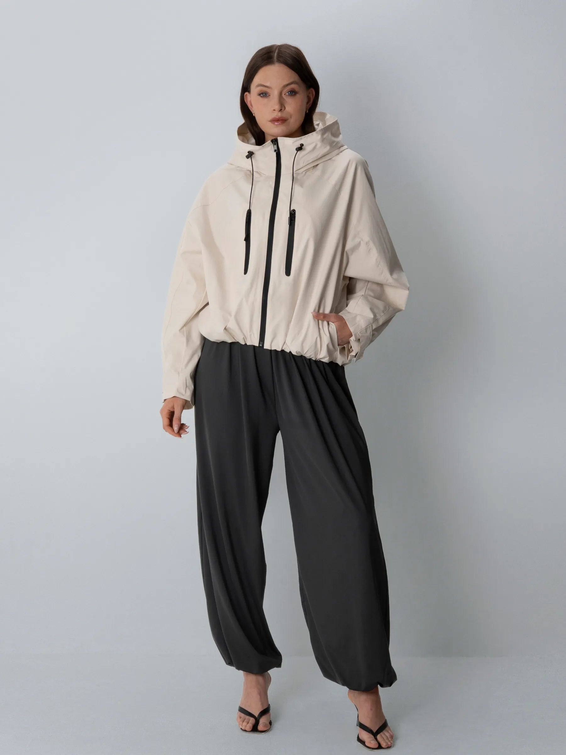 STM-TEX™ One Size Short Oversized Rain Jacket - Stay Puffit - PUFFIT