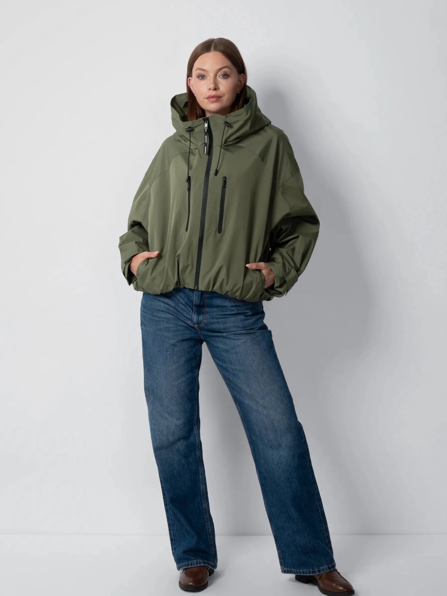 STM-TEX™ One Size Short Oversized Rain Jacket - Stay Puffit - PUFFIT