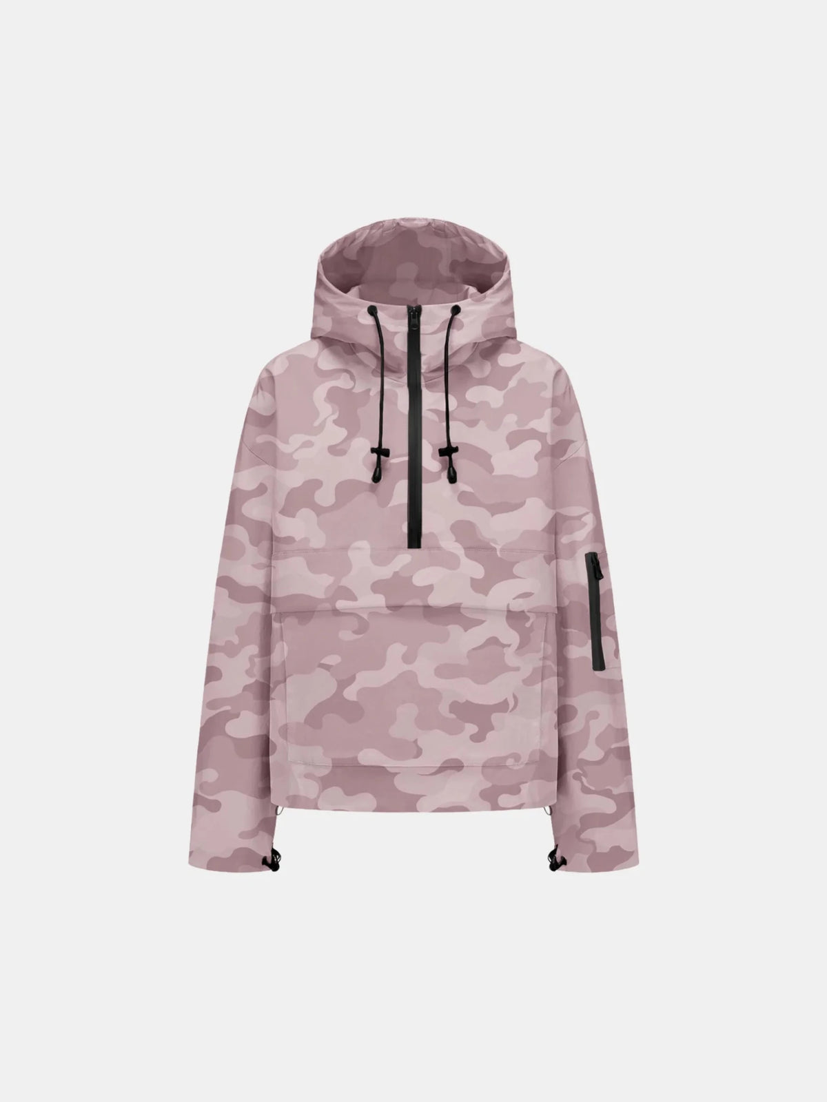 Sweat à capuche de pluie STM-TEX™ à motif camouflage Shadow et coupe décontractée