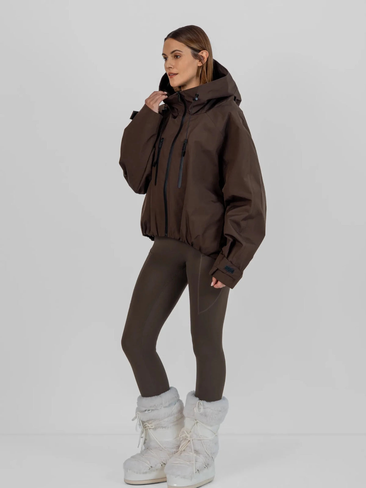 STM-TEX™ Pro Fully Seam-Taped One Size Short Oversized Rain Jacket - PUFFITPK17Pro