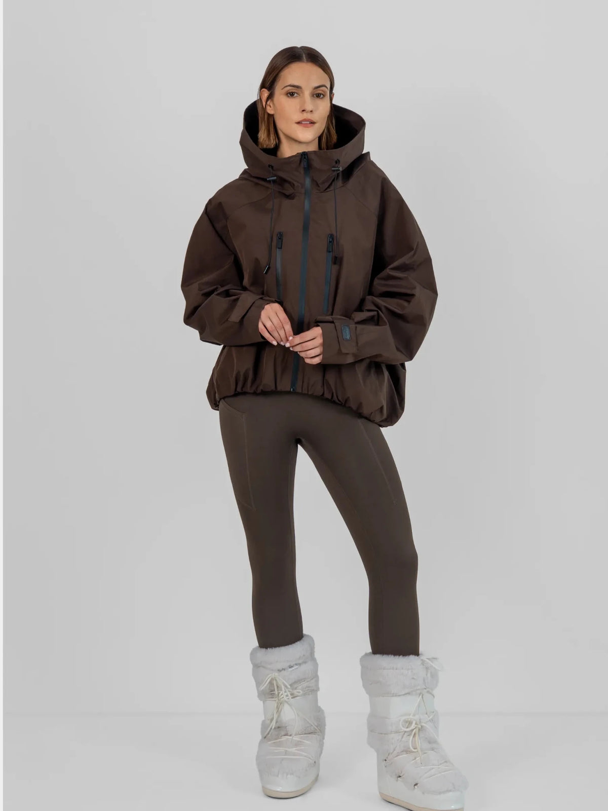 STM-TEX™ Pro Fully Seam-Taped One Size Short Oversized Rain Jacket - PUFFITPK17Pro