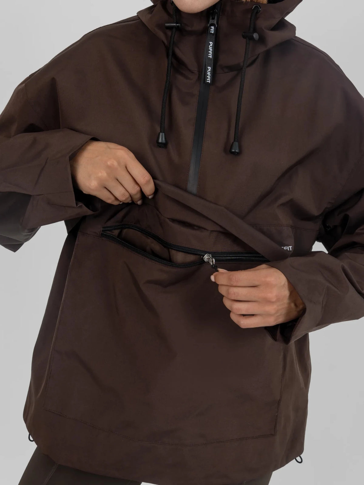 STM-TEX™ Pro Seam-Taped Relaxed Fit Rain Hoodie - PUFFITPK09Pro
