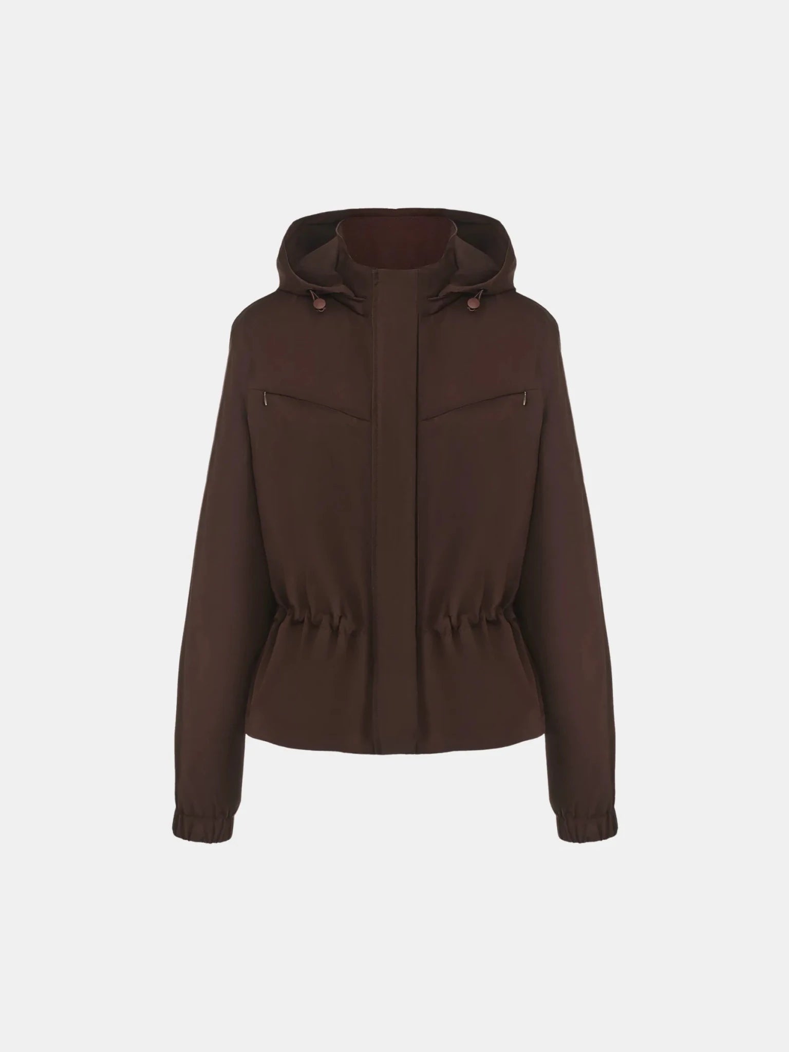 STM-TEX™ Short Drawstring Waist Rain Jacket - PUFFIT