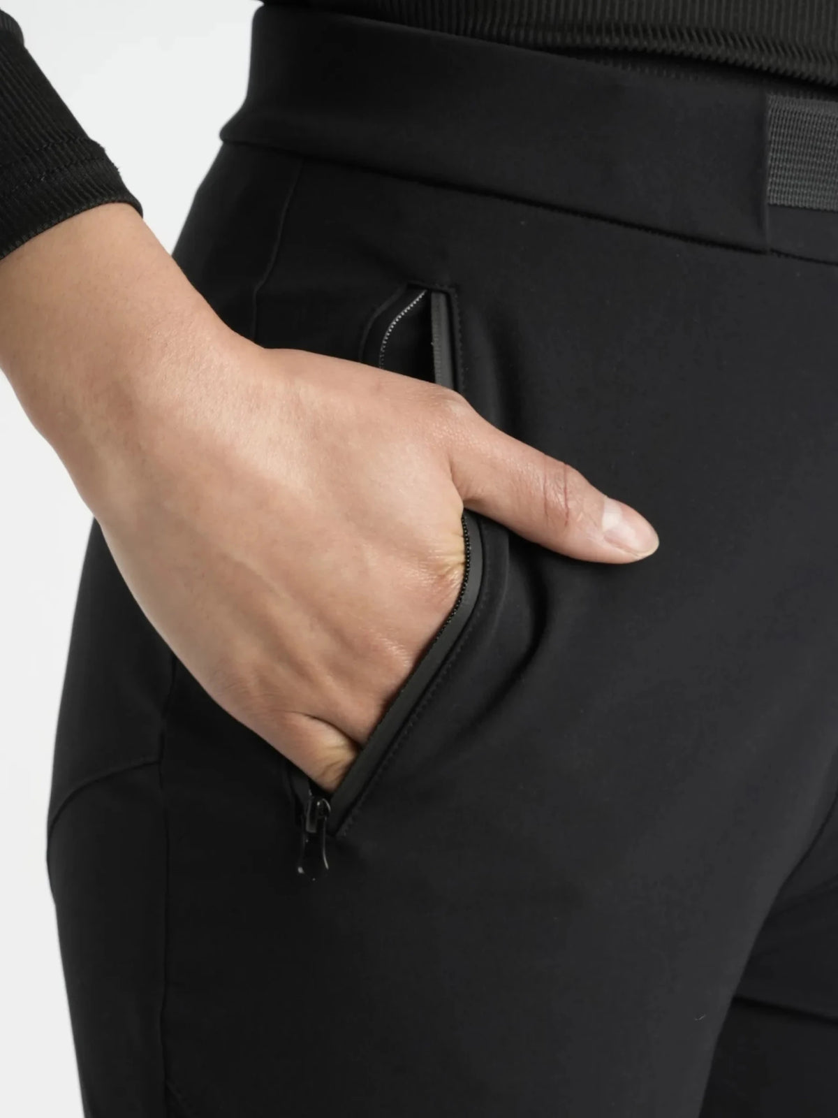 STM-TEX™ Waterproof Slim Fit Flared Pants - PUFFIT