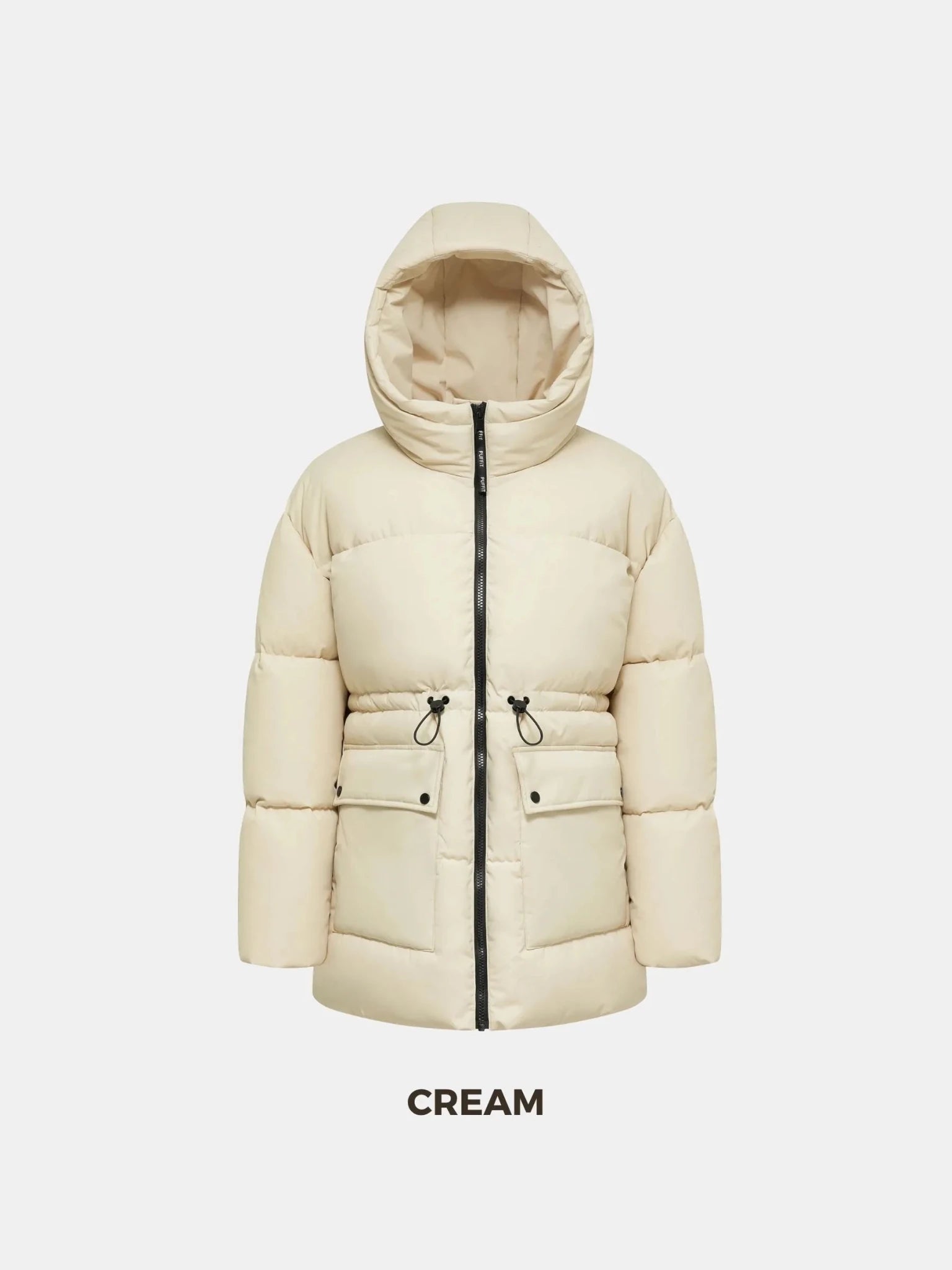 WarmCore™ Classic Cinched Waist Puffer Jacket - PUFFIT