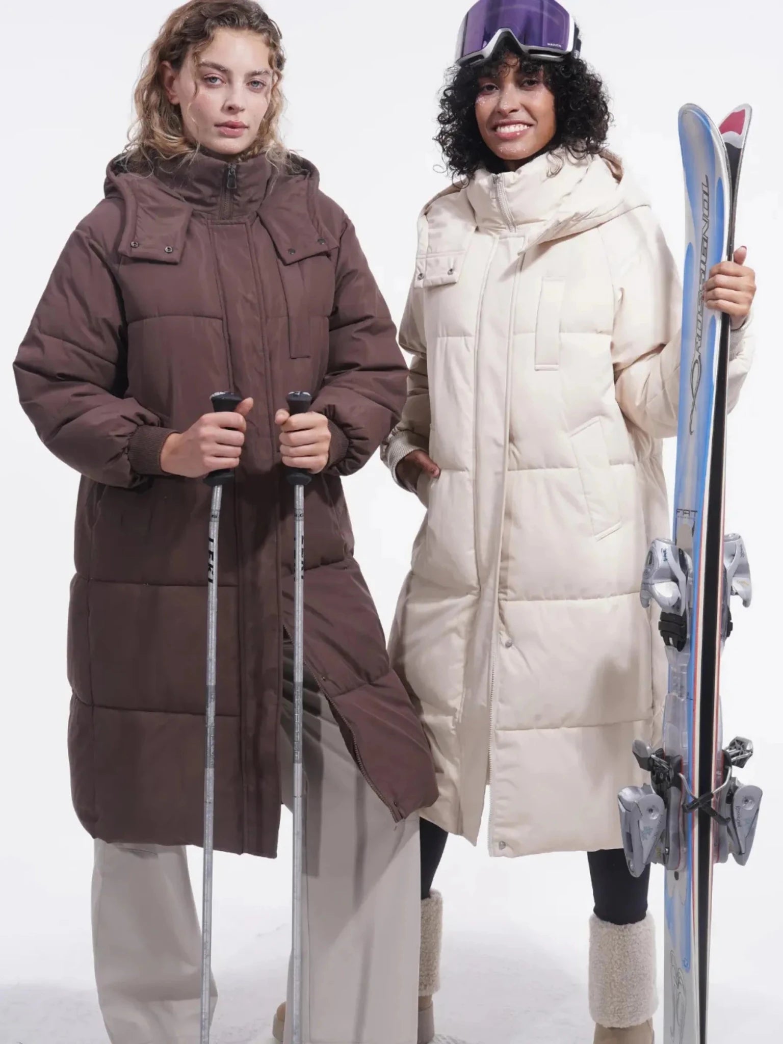 WarmCore™ Classic Long Hooded Puffer Jacket - PUFFITLong Puffers