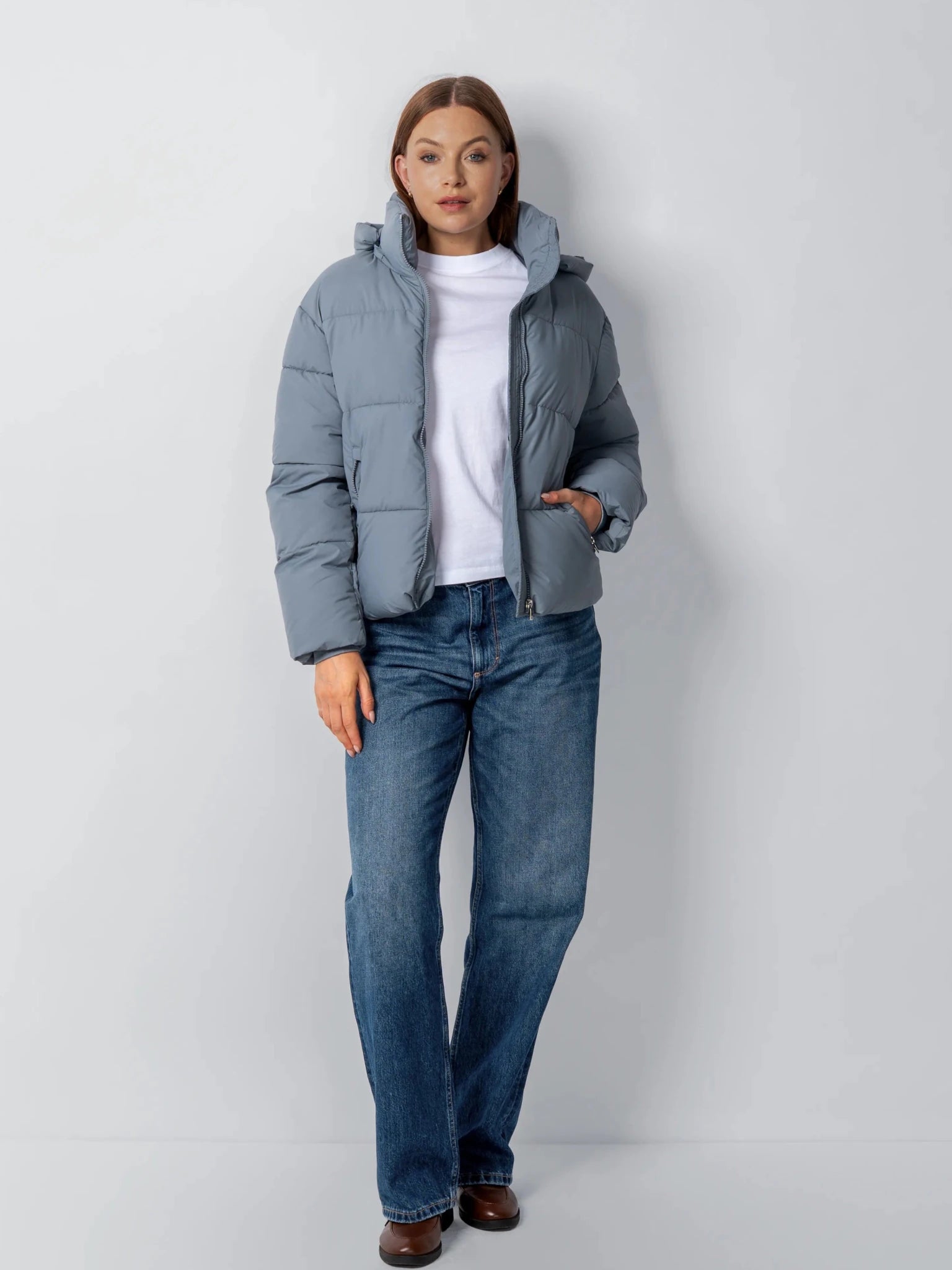 WarmCore™ Classic Short Detachable Hooded Puffer Jacket - PUFFITMid Puffers