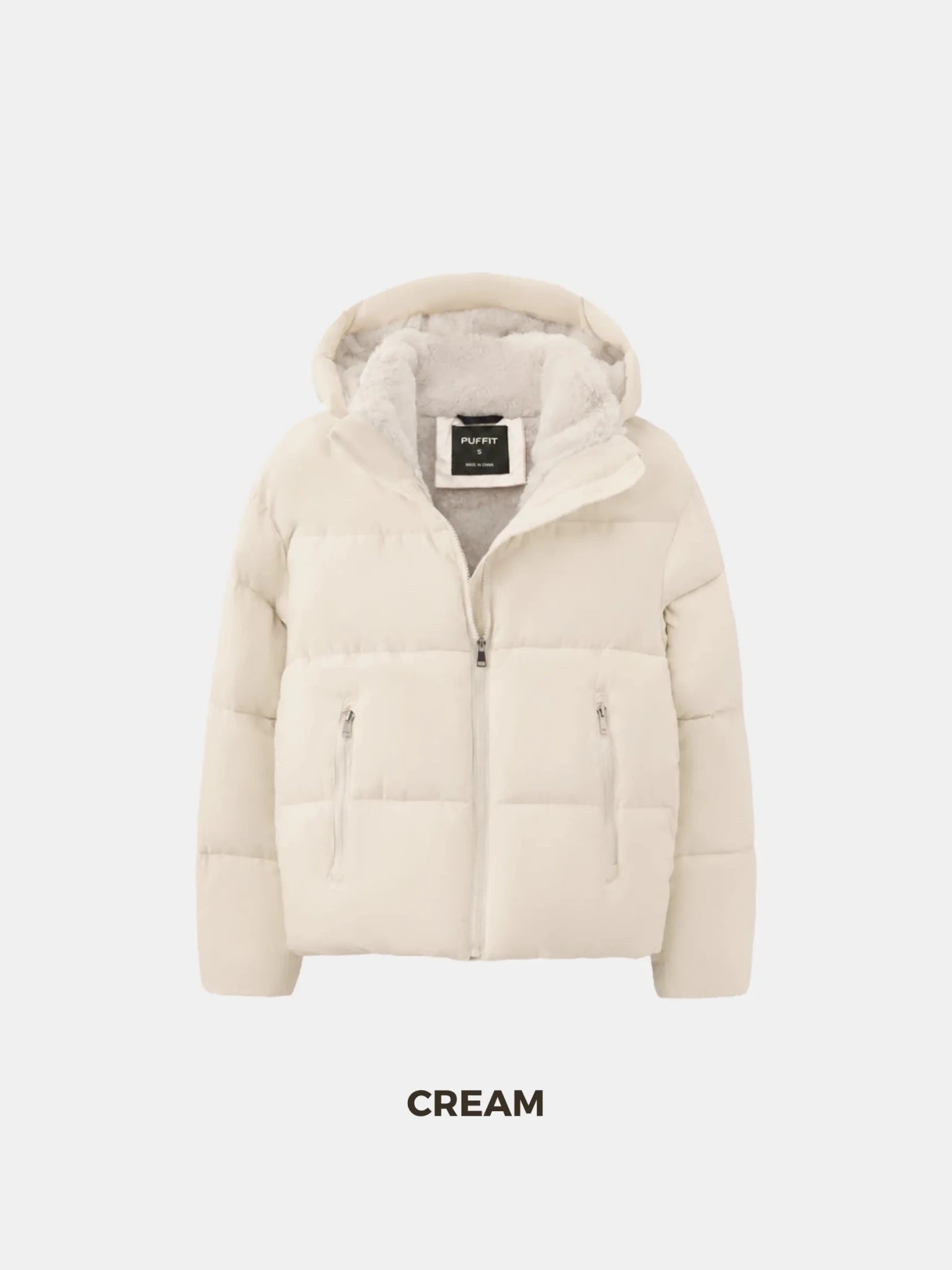 WarmCore™ Classic Short Detachable Hooded Puffer Jacket - PUFFITMid Puffers