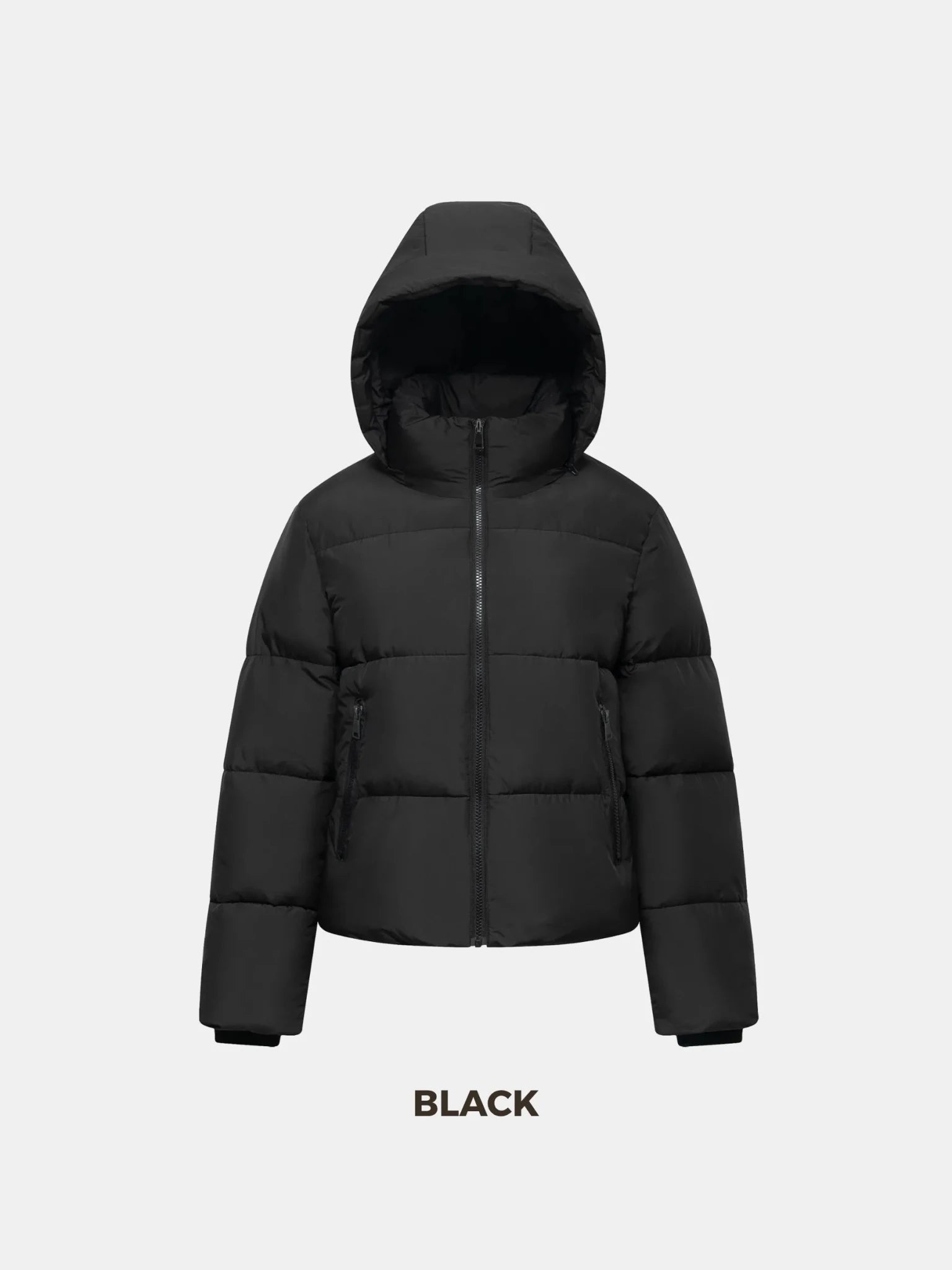 WarmCore™ Classic Short Detachable Hooded Puffer Jacket - PUFFITMid Puffers