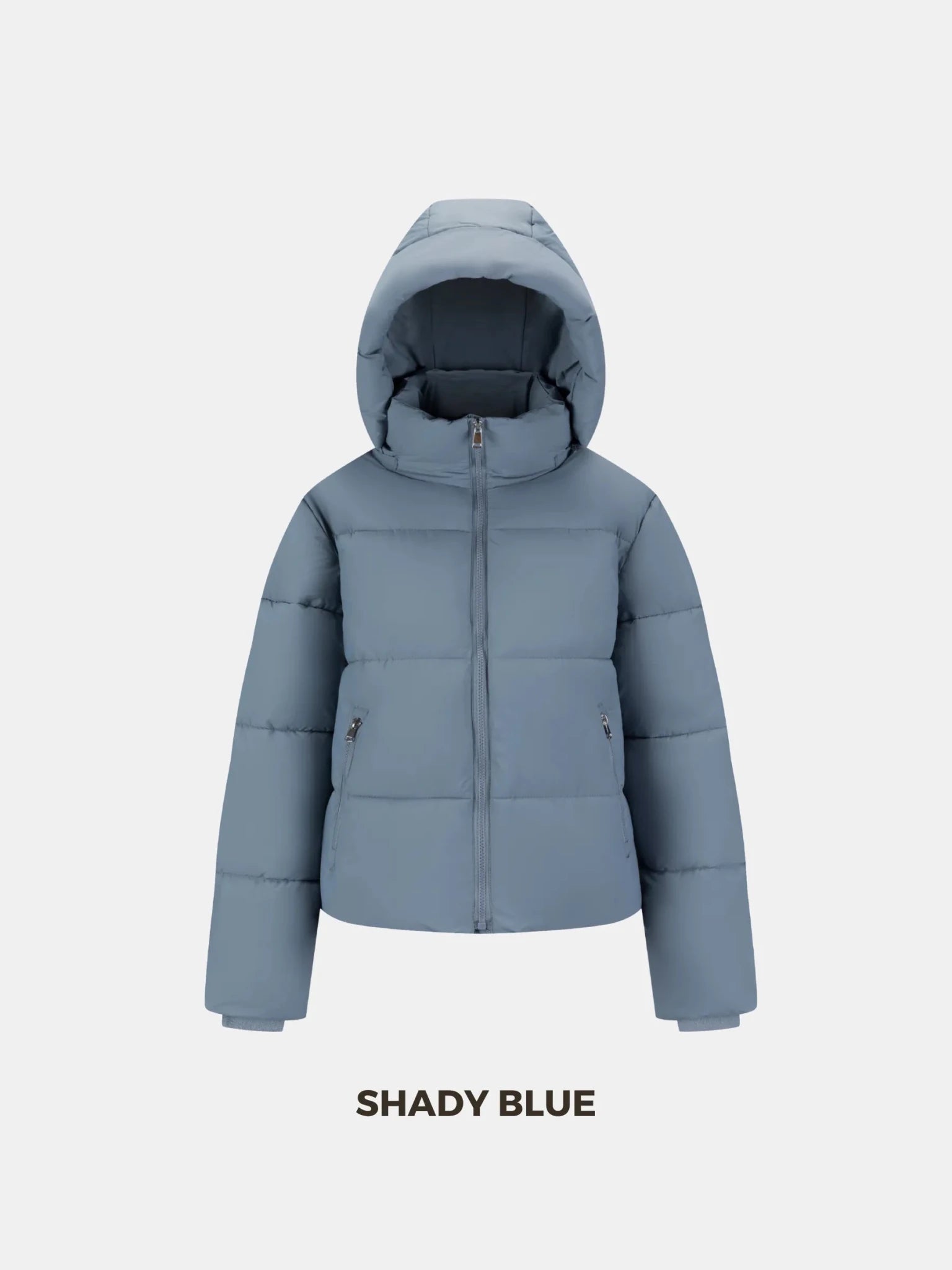 WarmCore™ Classic Short Detachable Hooded Puffer Jacket - PUFFITMid Puffers
