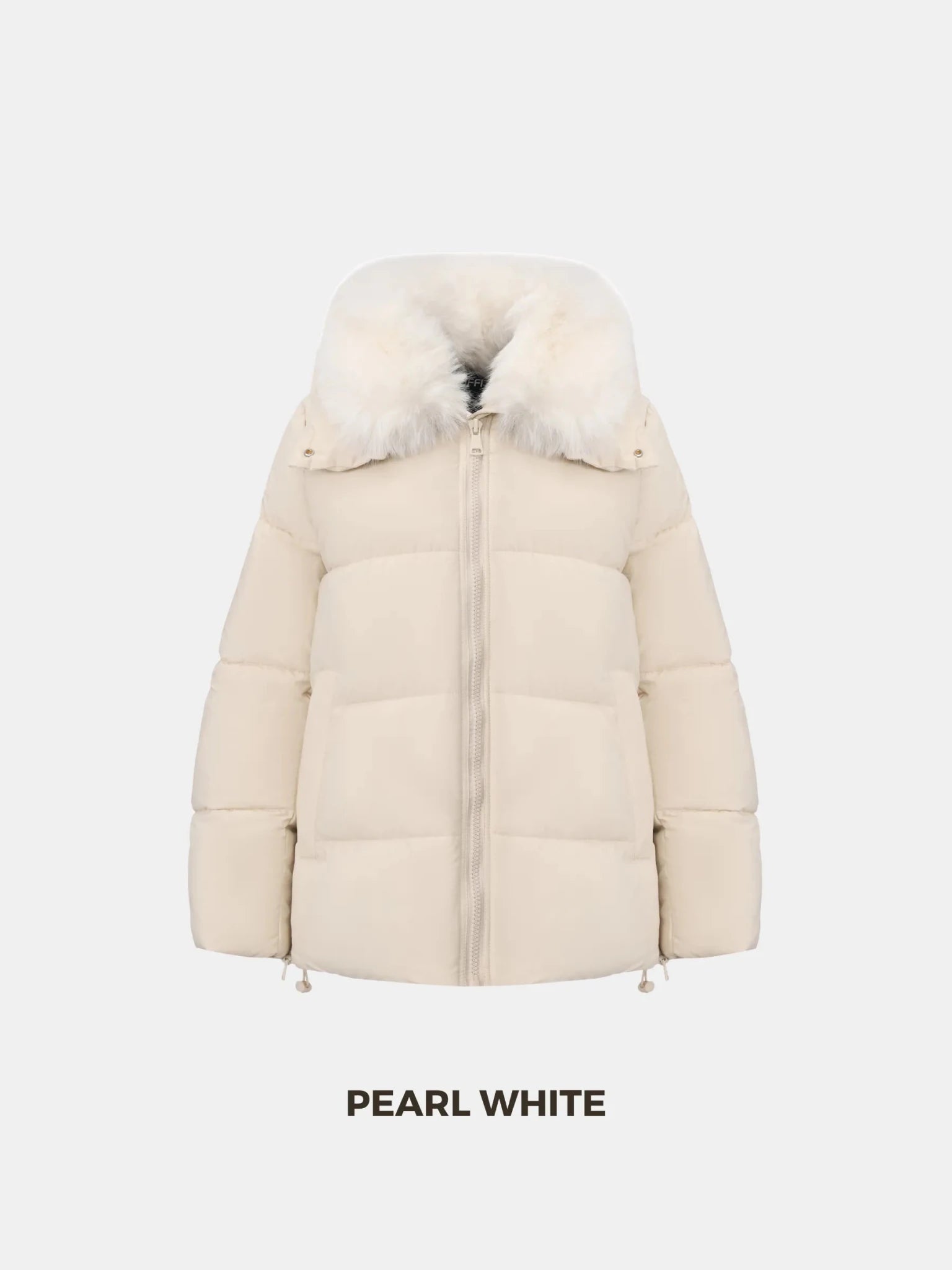 WarmCore™ Detachable Faux Fur Collar Hooded Puffer - PUFFIT