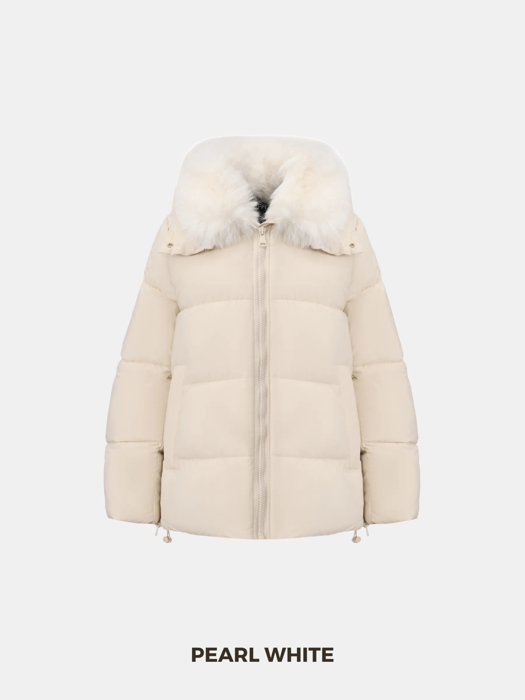 WarmCore™ Detachable Faux Fur Collar Hooded Puffer - PUFFIT