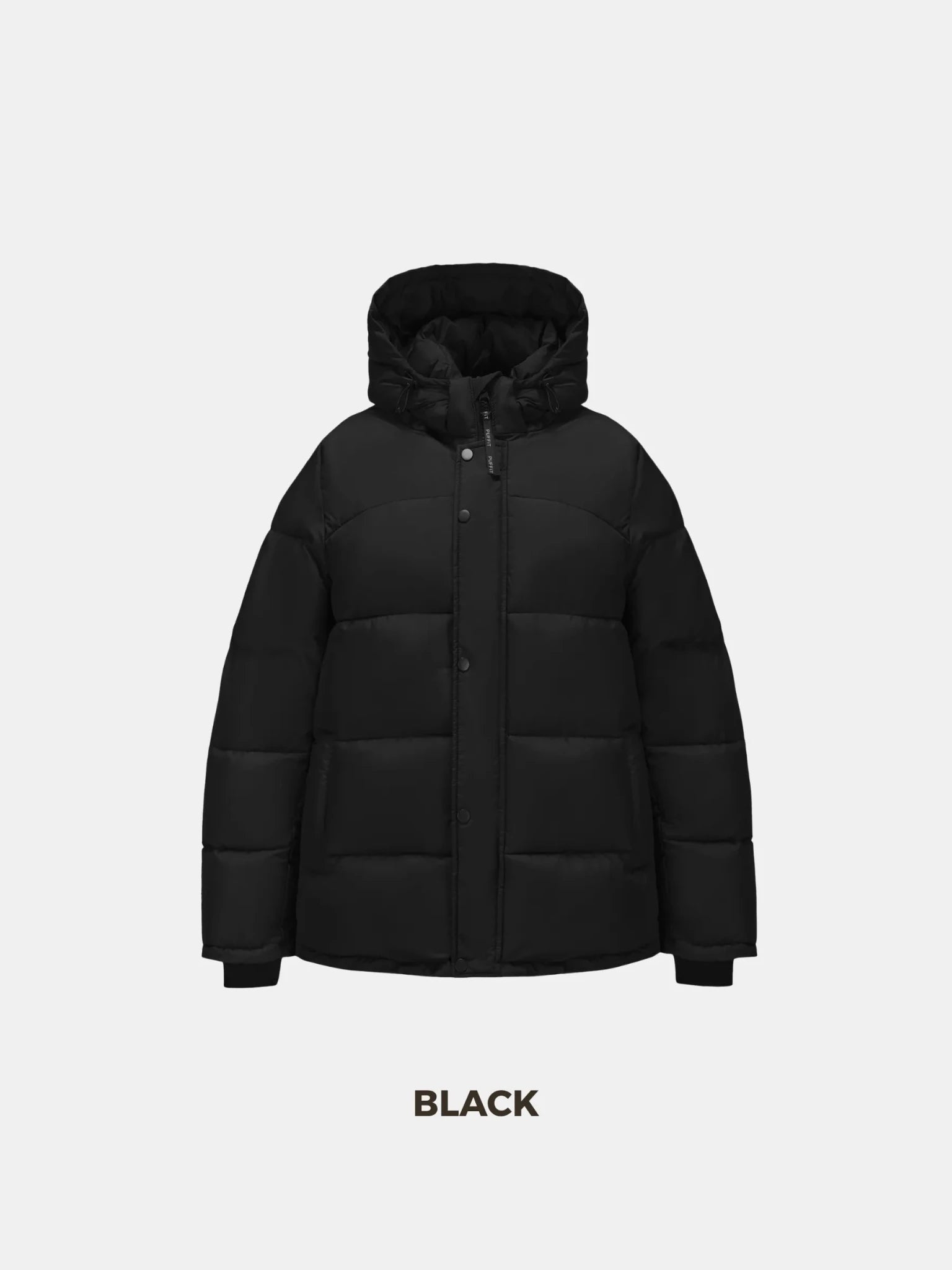 WarmCore™ Detachable Hooded Regular Length Puffer Jacket - PUFFIT