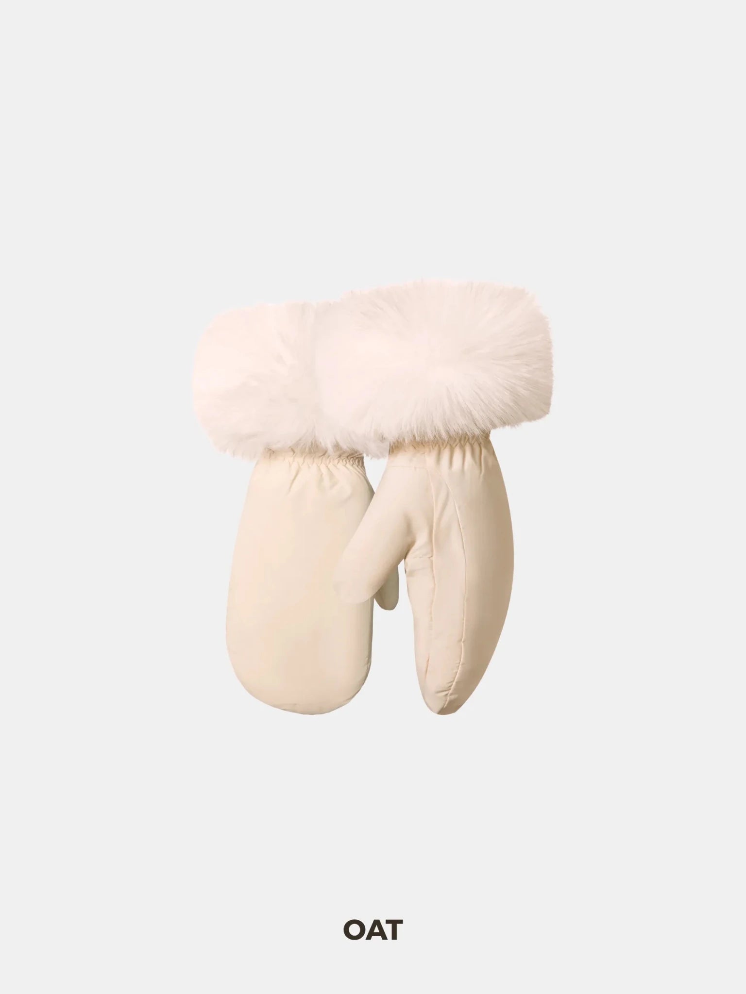 WarmCore™ Elegant Faux Fur Mittens - PUFFIT